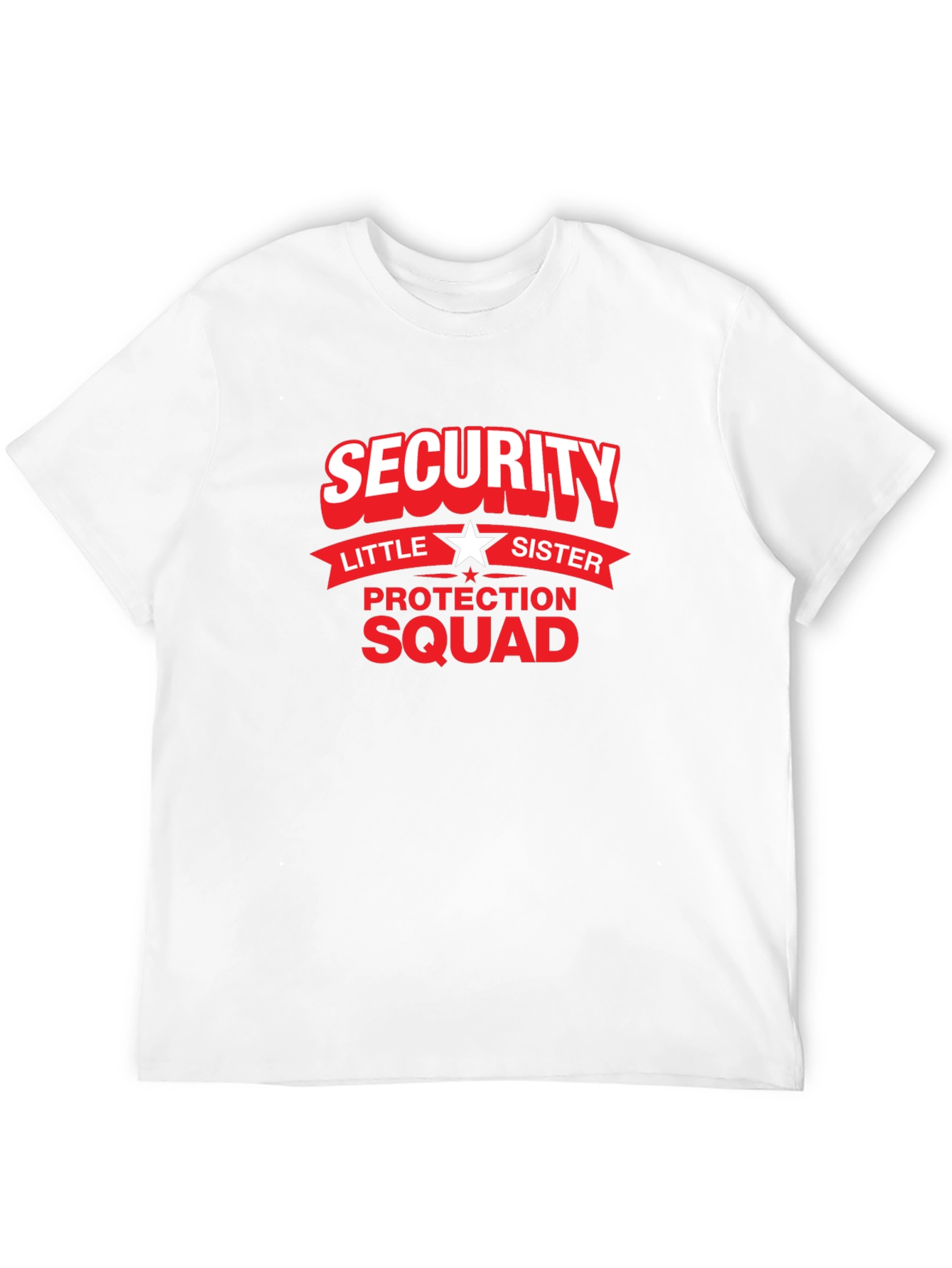 Security Little Sister Protection Squad T-Shirt