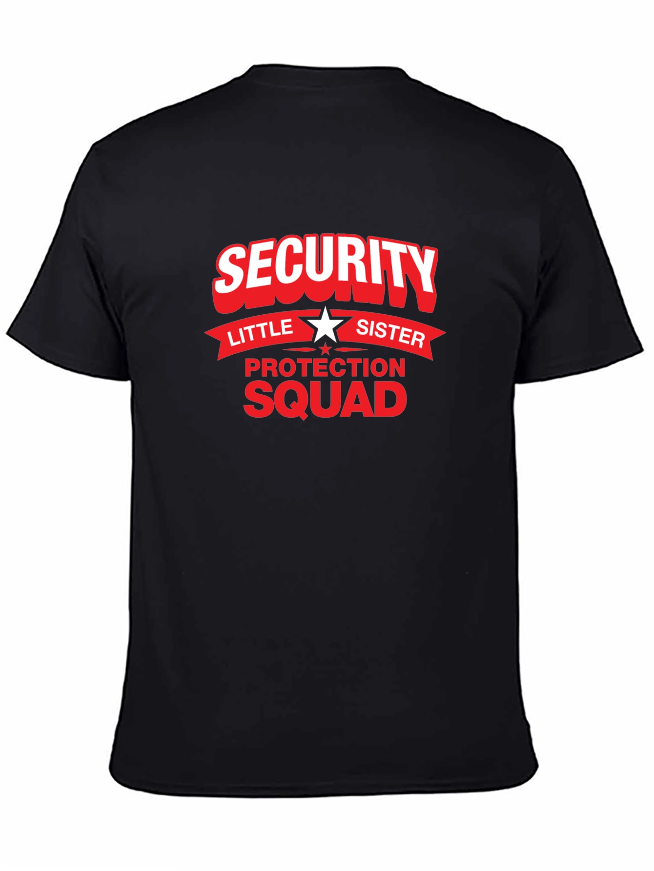 Security Little Sister Protection Squad T-Shirt