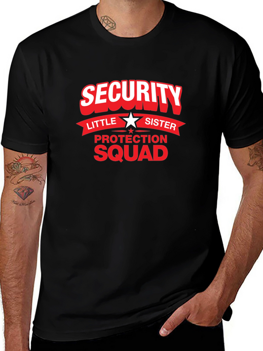 Security Little Sister Protection Squad T-Shirt