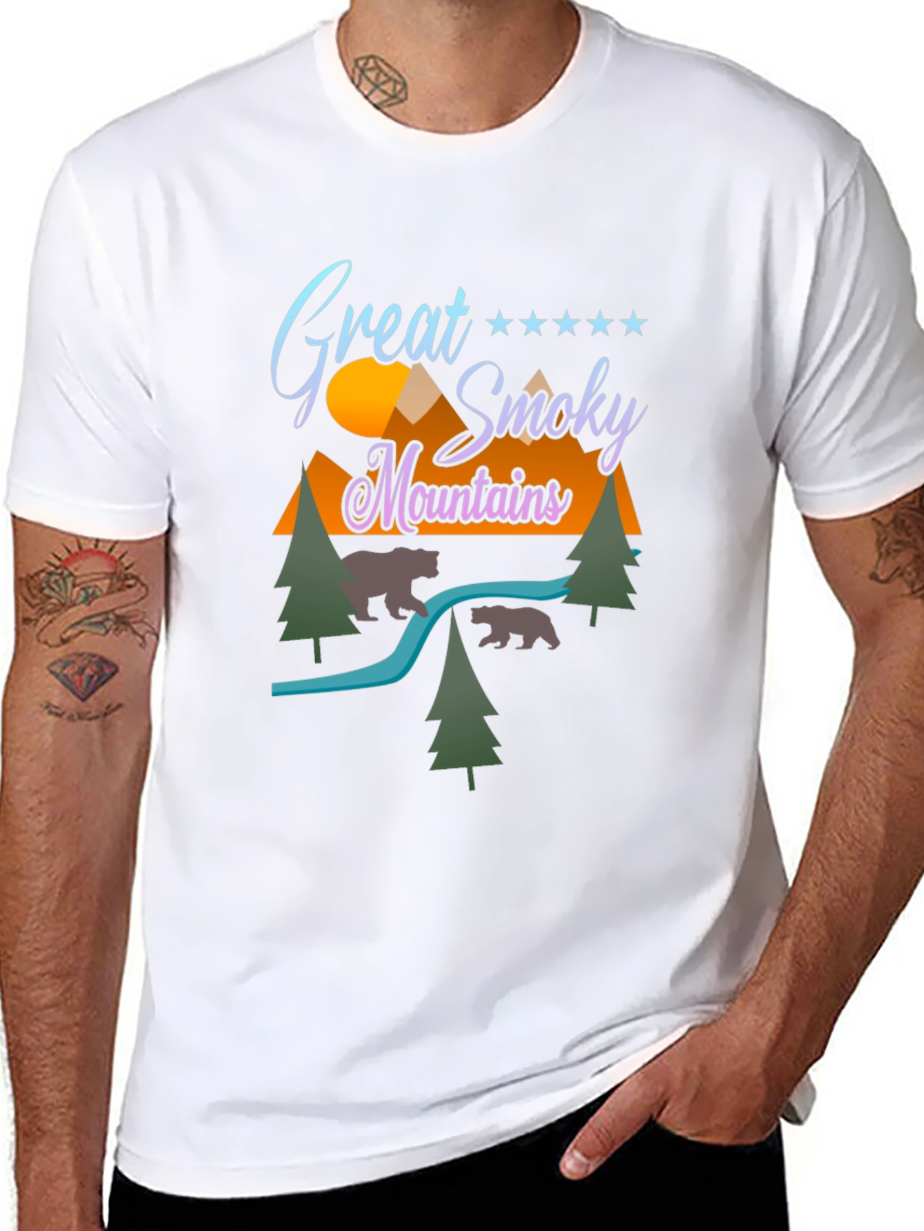 Great Smoky Mountains Graphic Tee