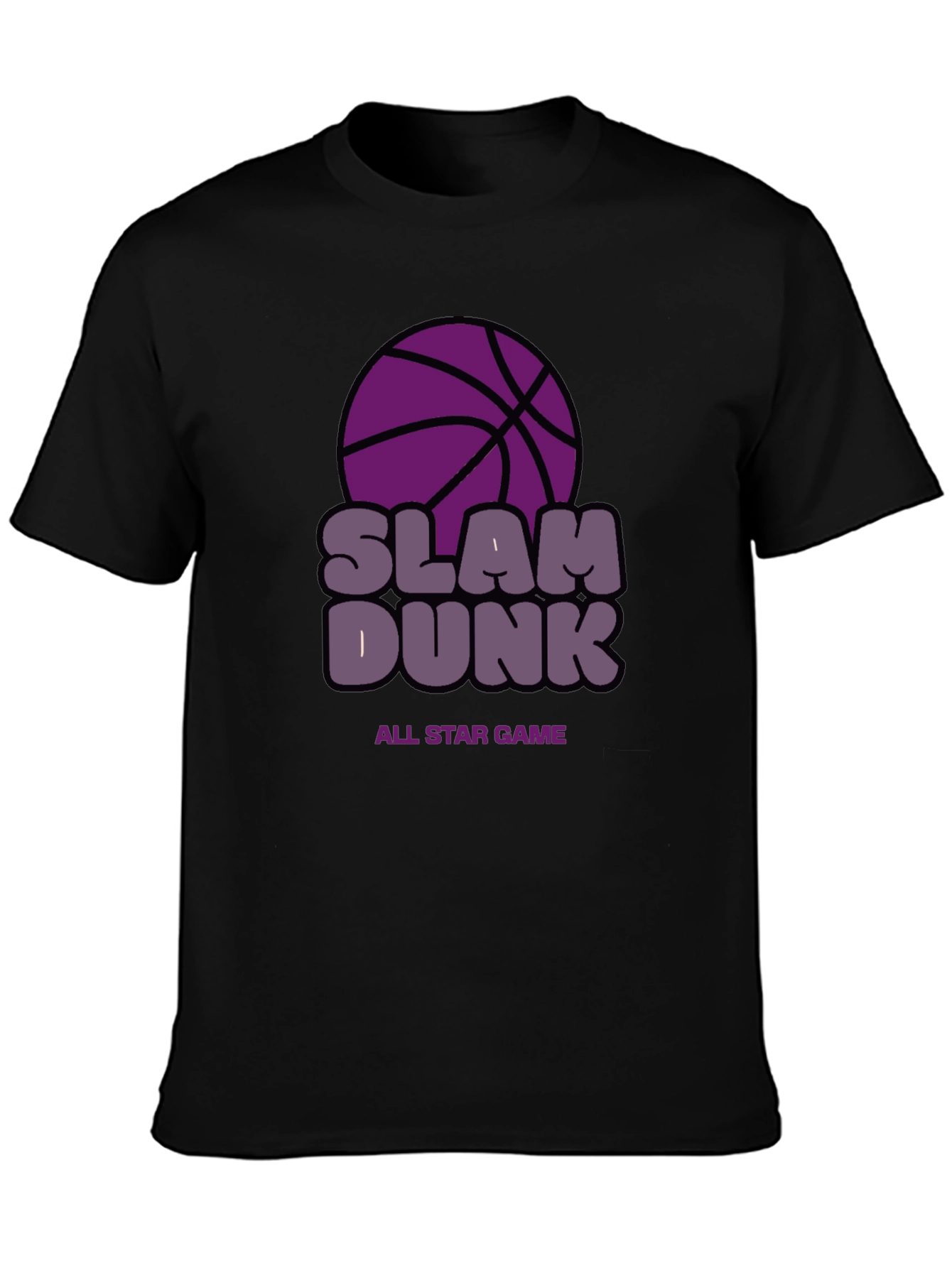 Slam Dunk All Star Game Black T-Shirt
