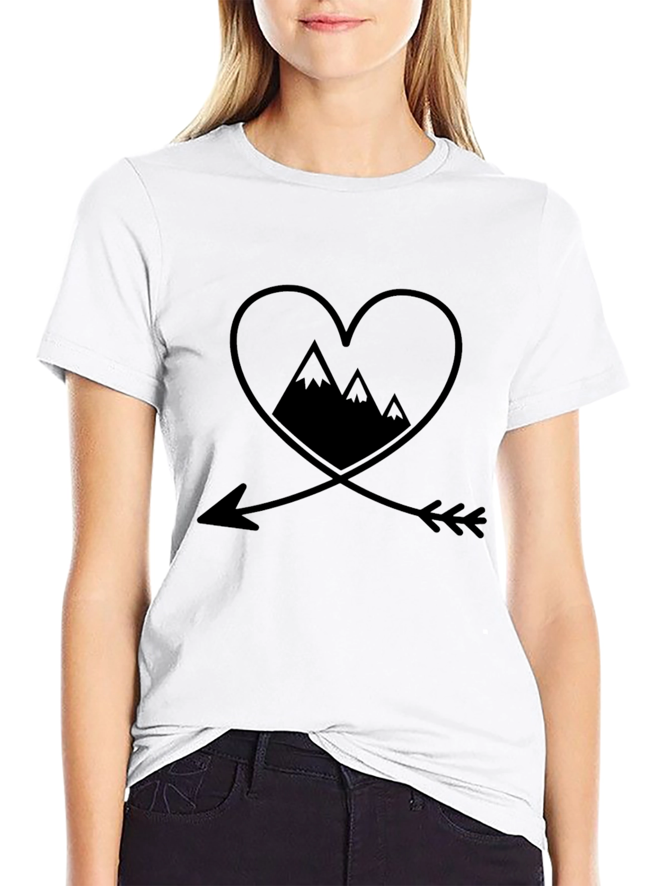 Mountain Heart Arrow Graphic Tee