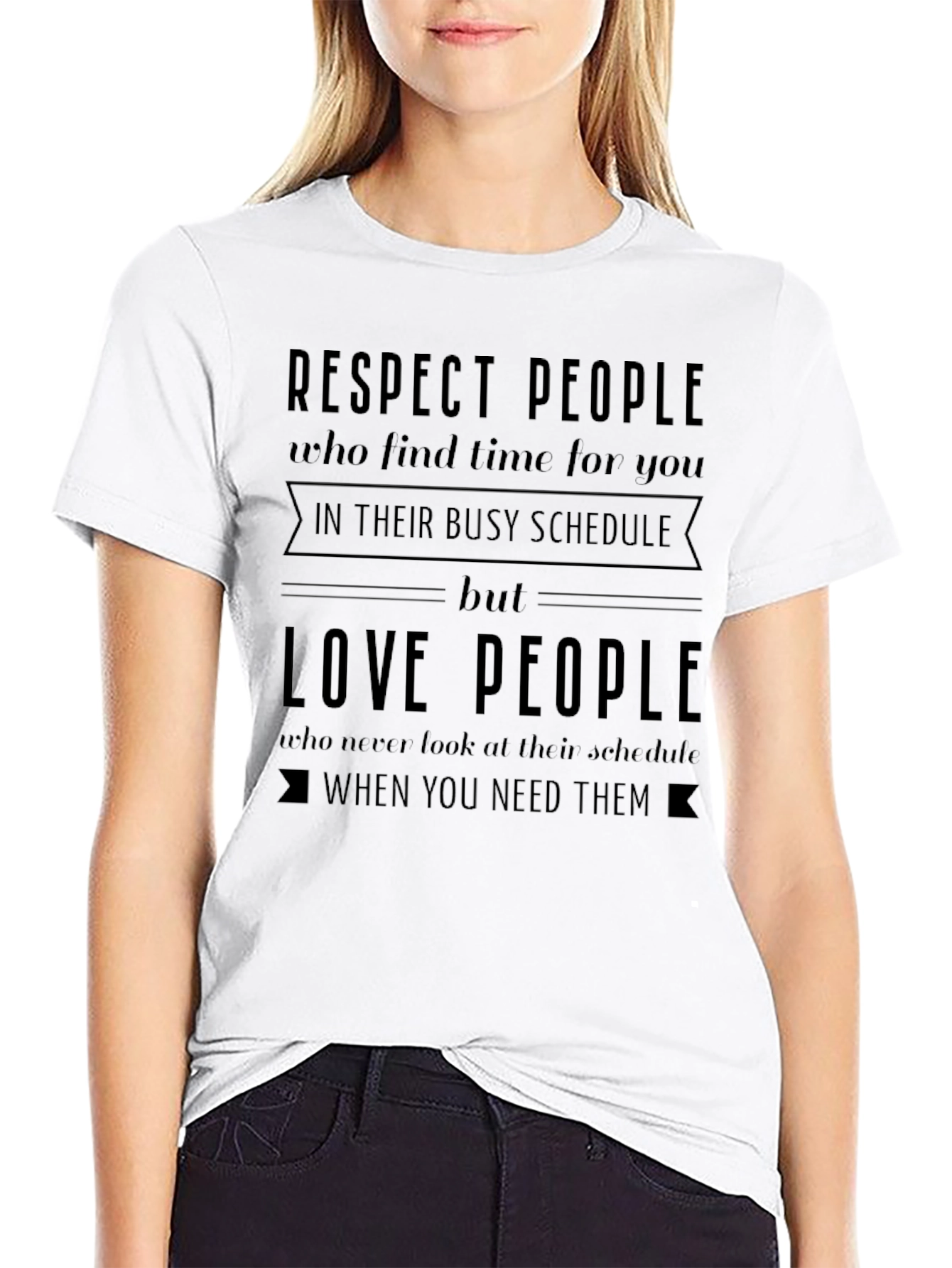 Respect & Love T-Shirt | Inspirational Quote Tee