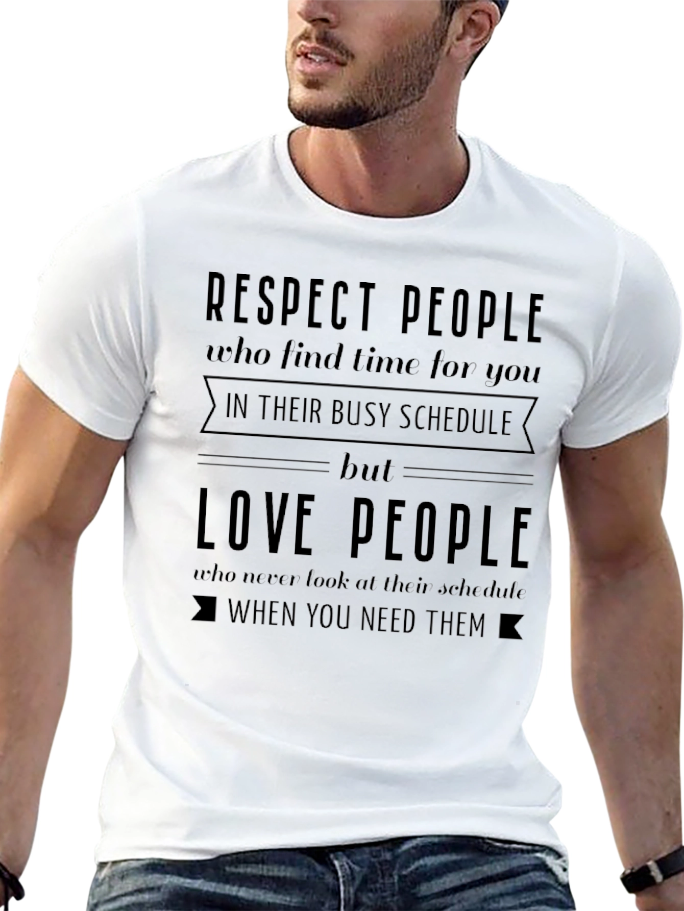 Respect & Love T-Shirt | Inspirational Quote Tee