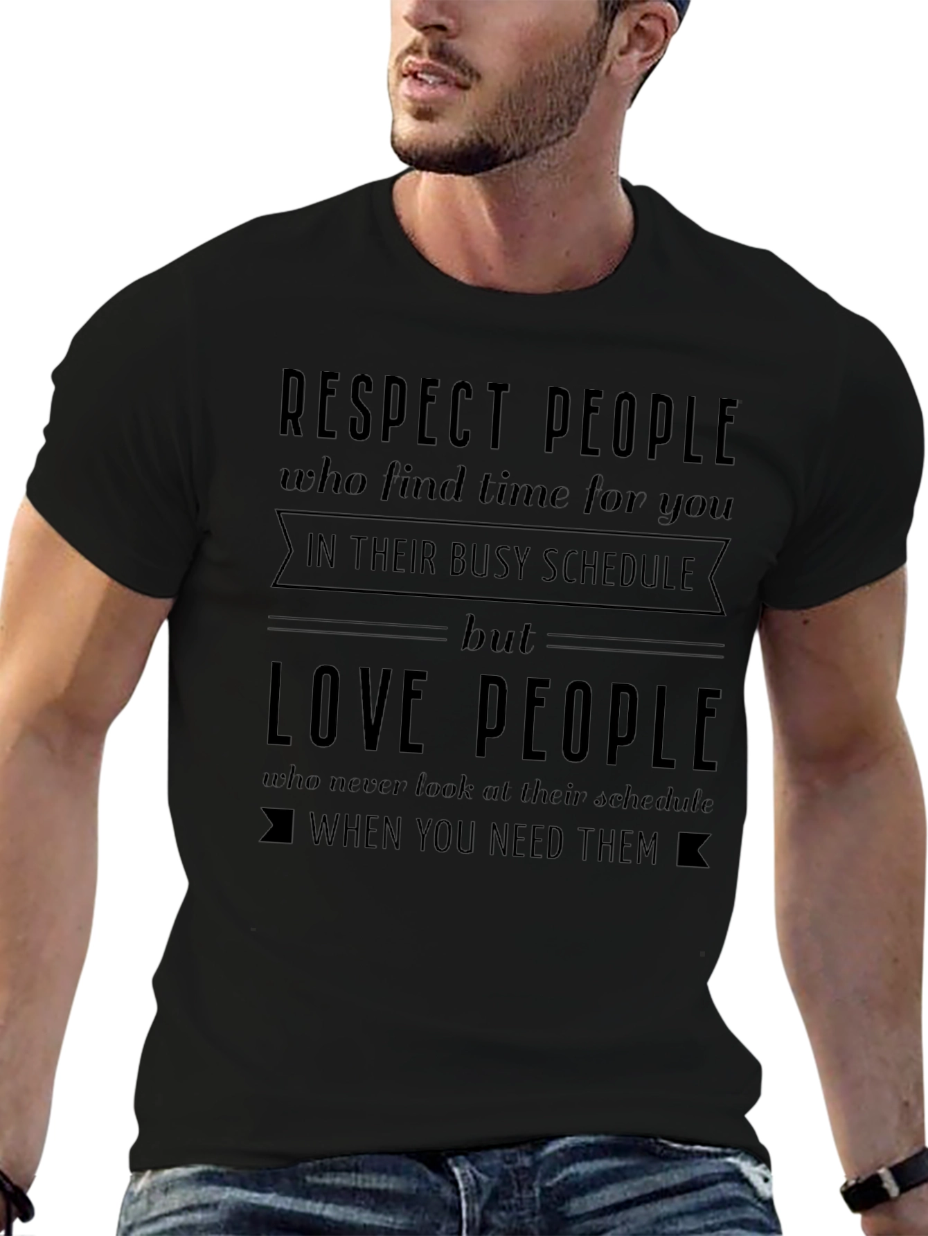 Respect & Love T-Shirt | Inspirational Quote Tee