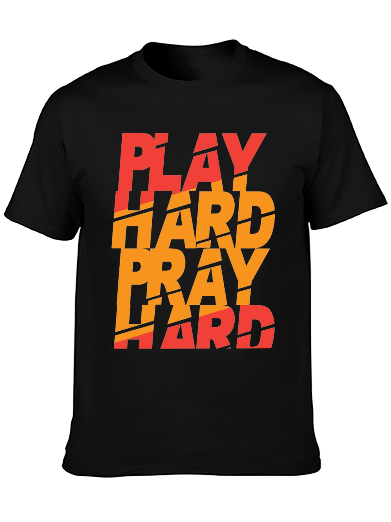 Play Hard Pray Hard Graphic Tee