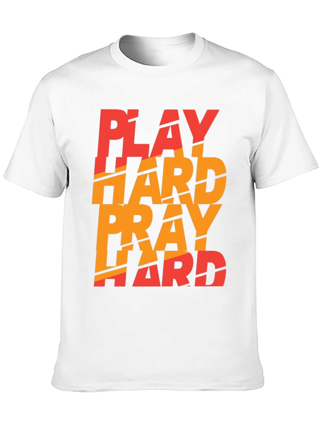 Play Hard Pray Hard Graphic Tee