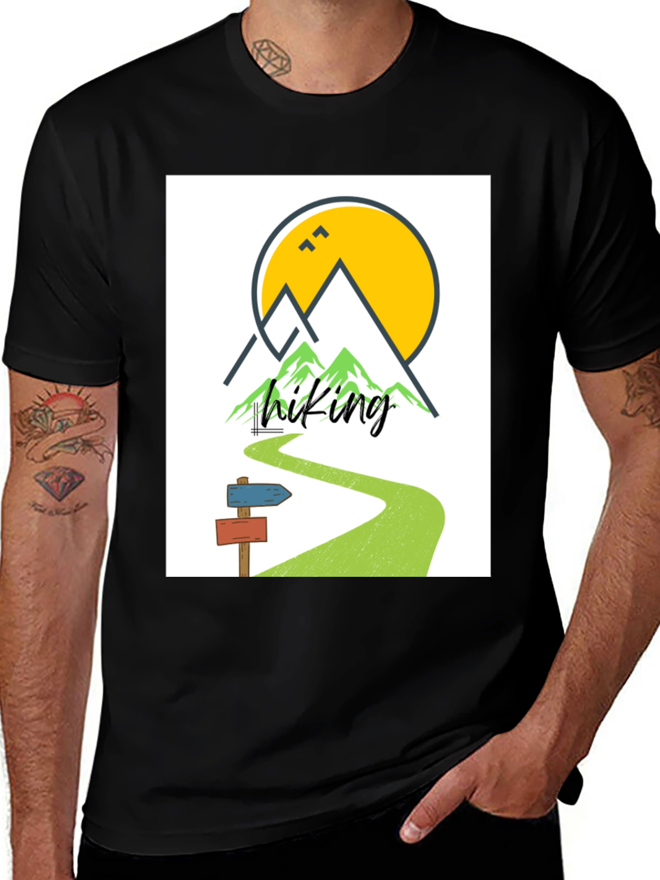Hiking Adventure T-Shirt - Nature Explorer Tee