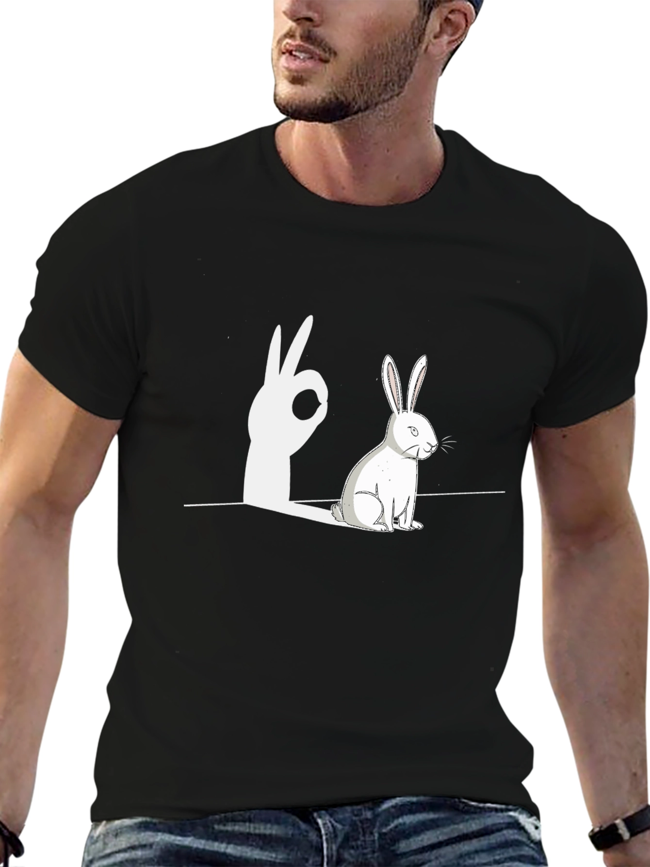 Rabbit Hand Shadow T-Shirt