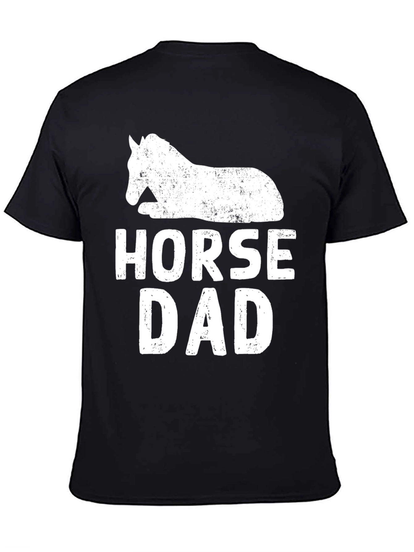 Horse Dad T-Shirt - Novelty Animal Lover Tee