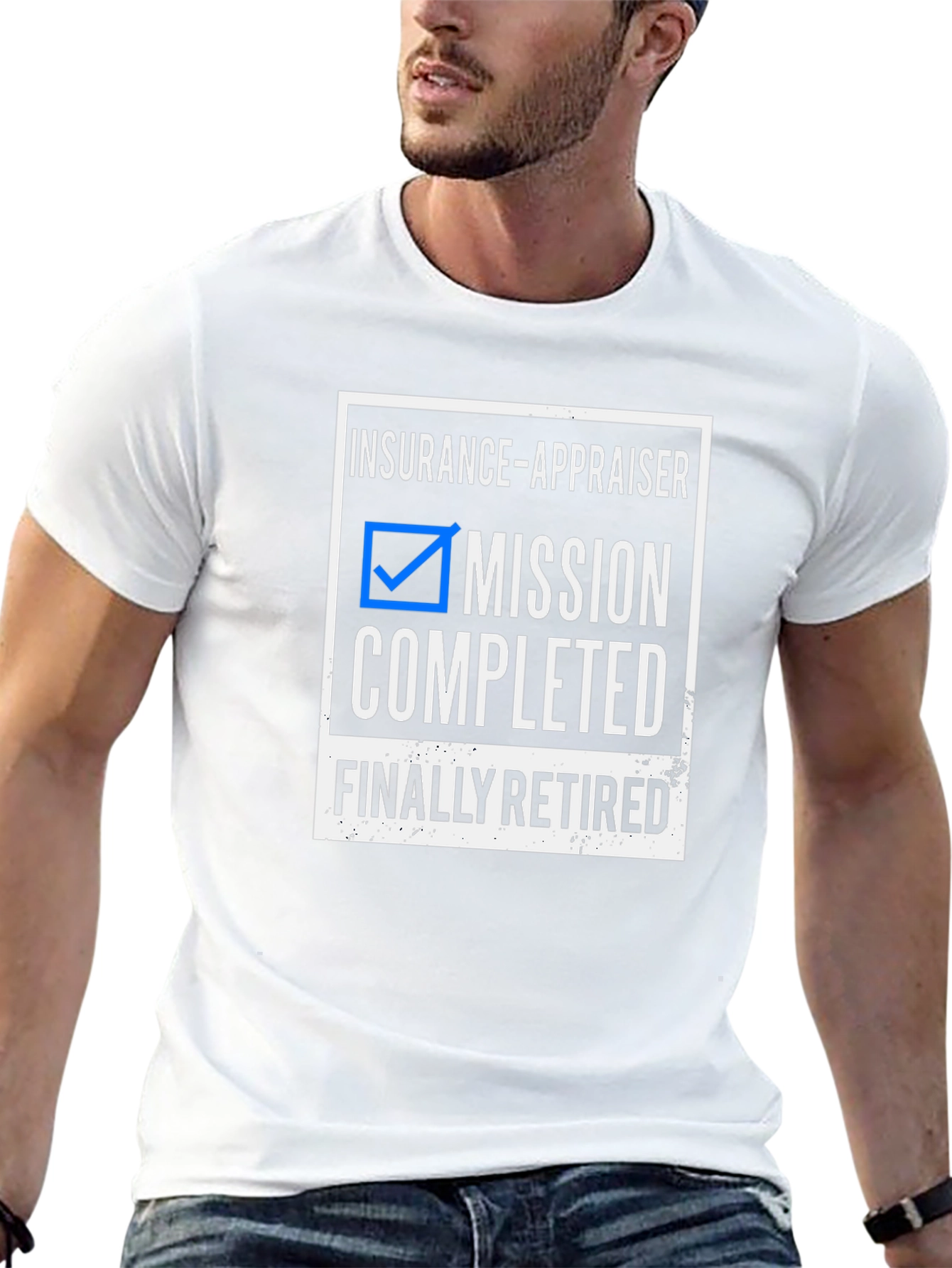 Insurance Appraiser Retired T-Shirt - Mission Completed