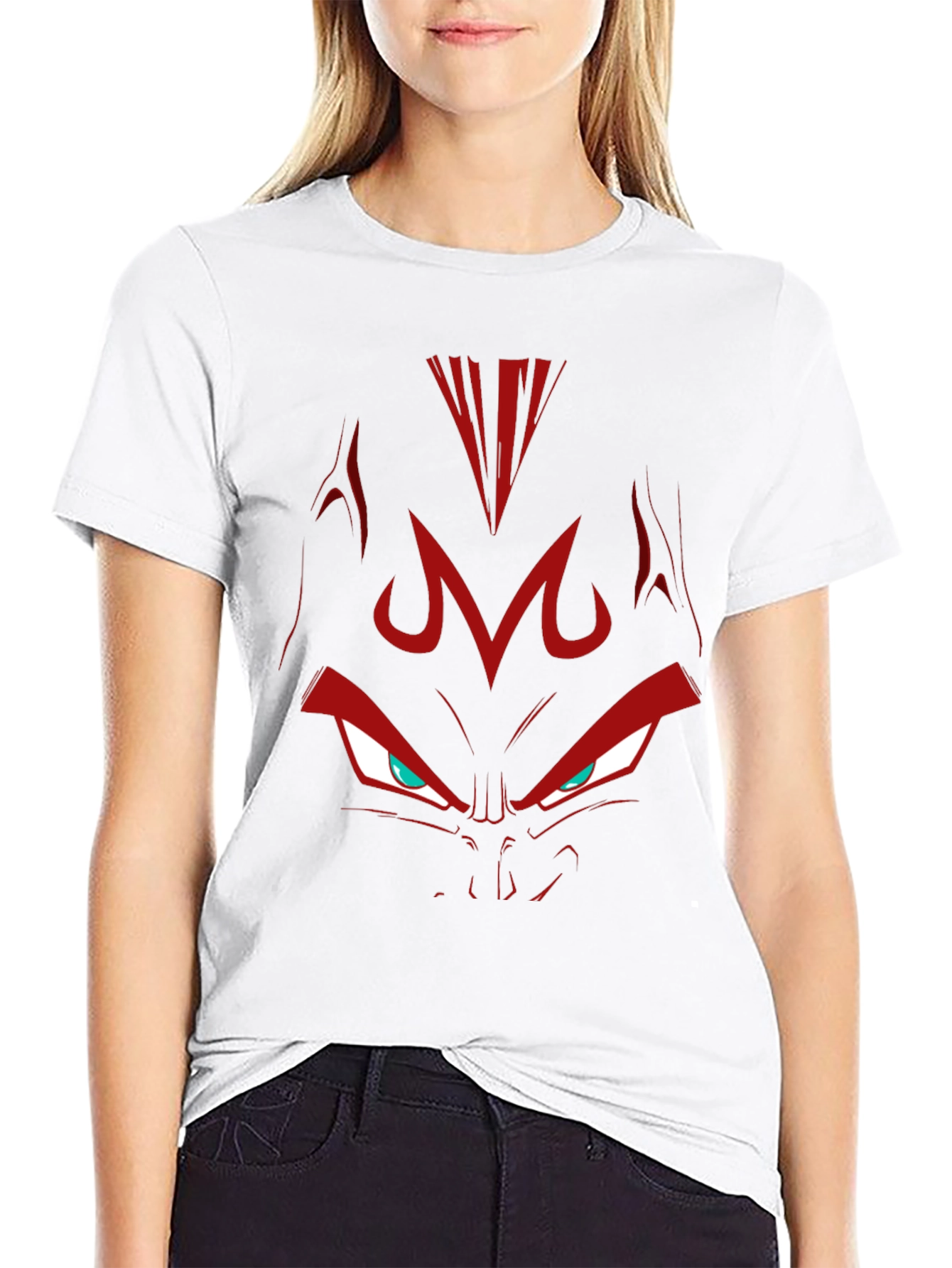 Majin Vegeta Graphic Black T-Shirt
