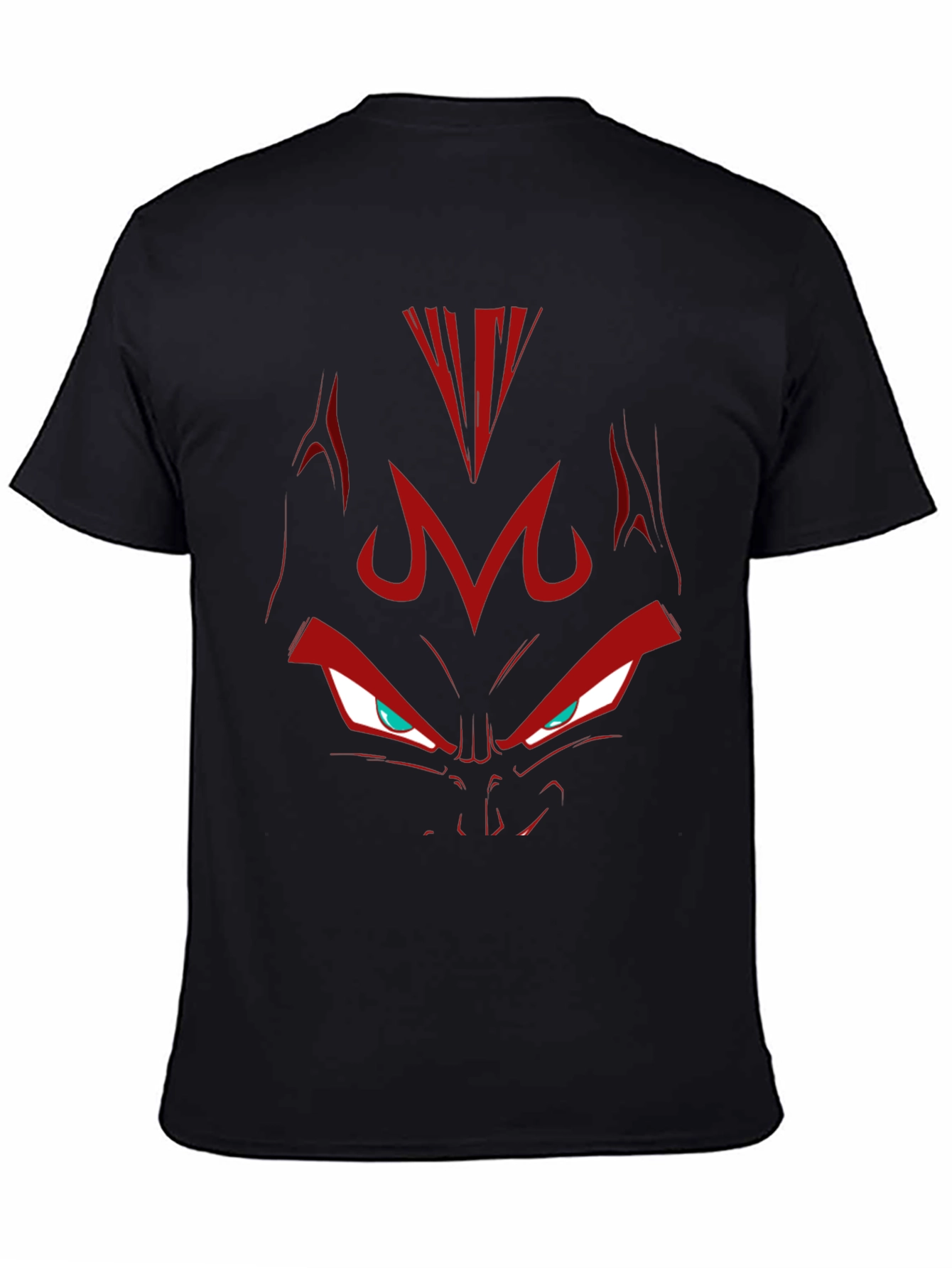 Majin Vegeta Graphic Black T-Shirt