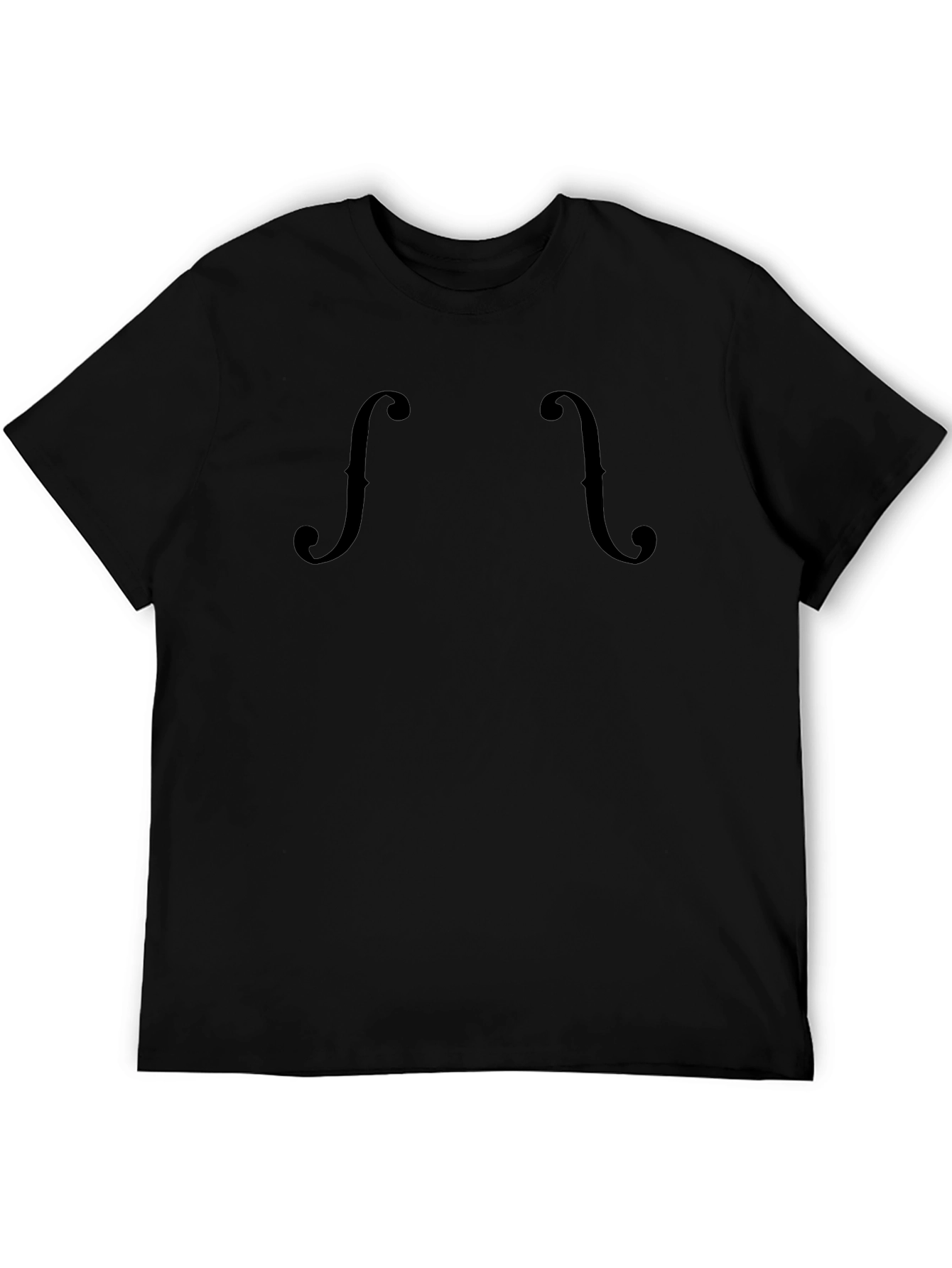 F-Holes Graphic Tee - Musicians Black T-Shirt