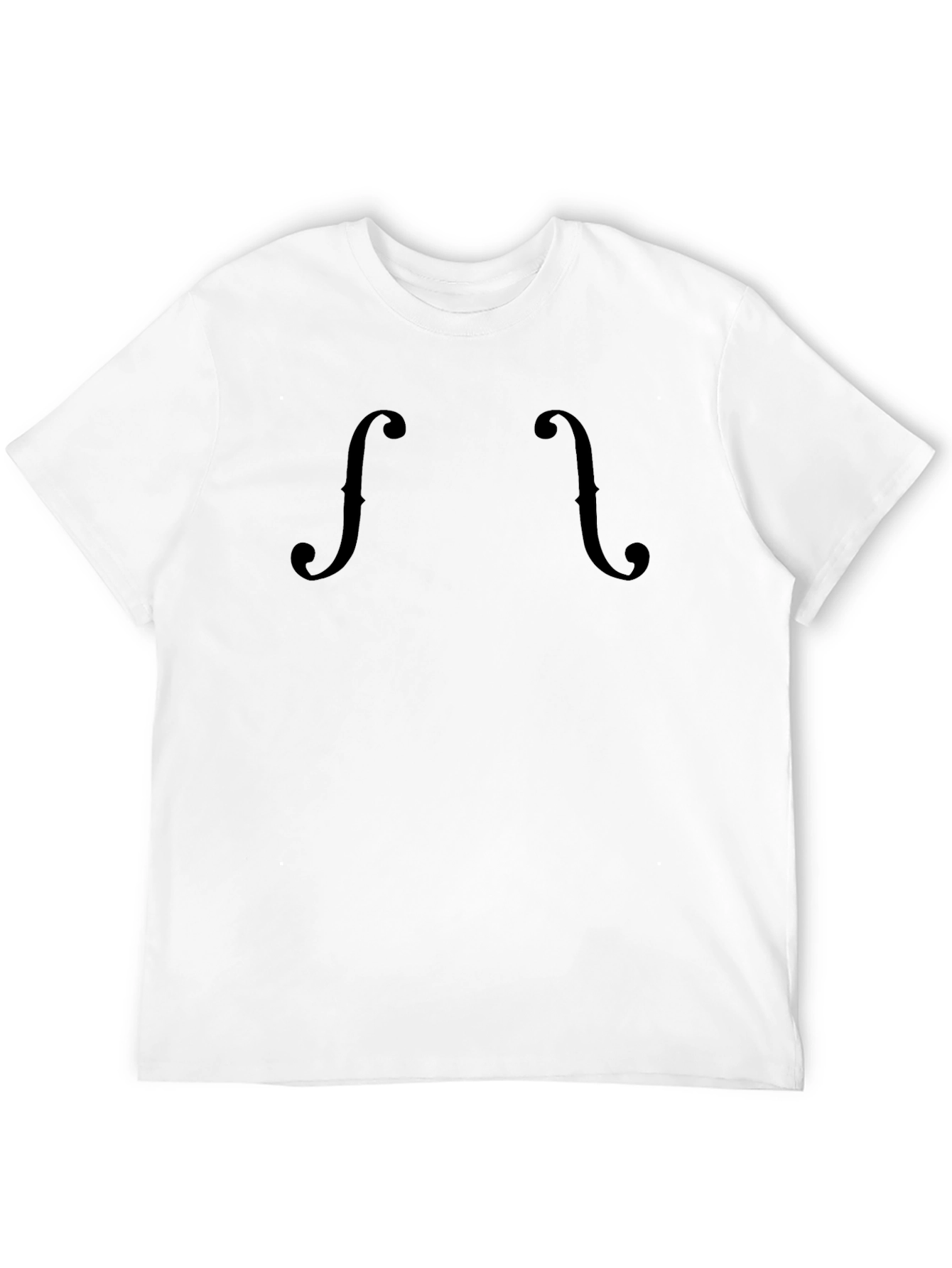 F-Holes Graphic Tee - Musicians Black T-Shirt