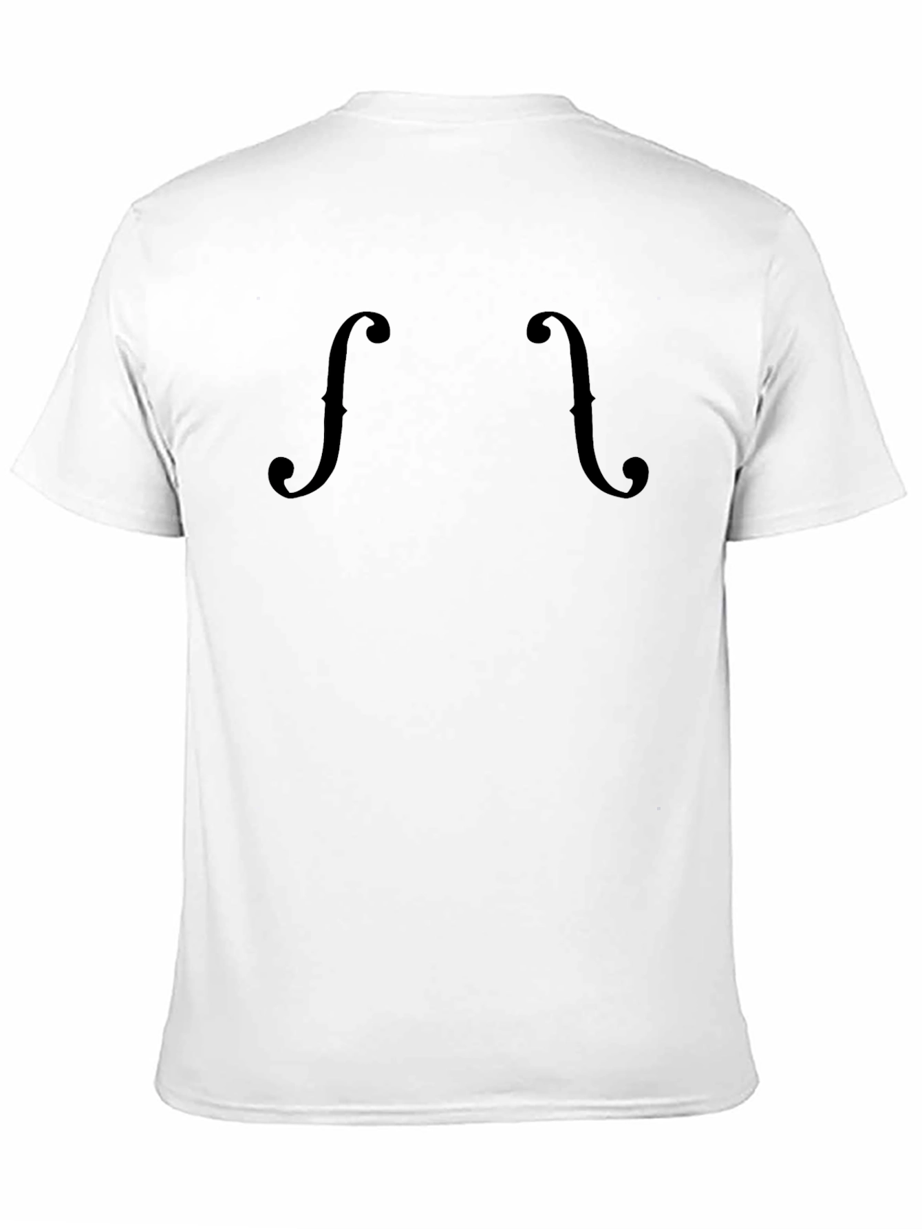 F-Holes Graphic Tee - Musicians Black T-Shirt