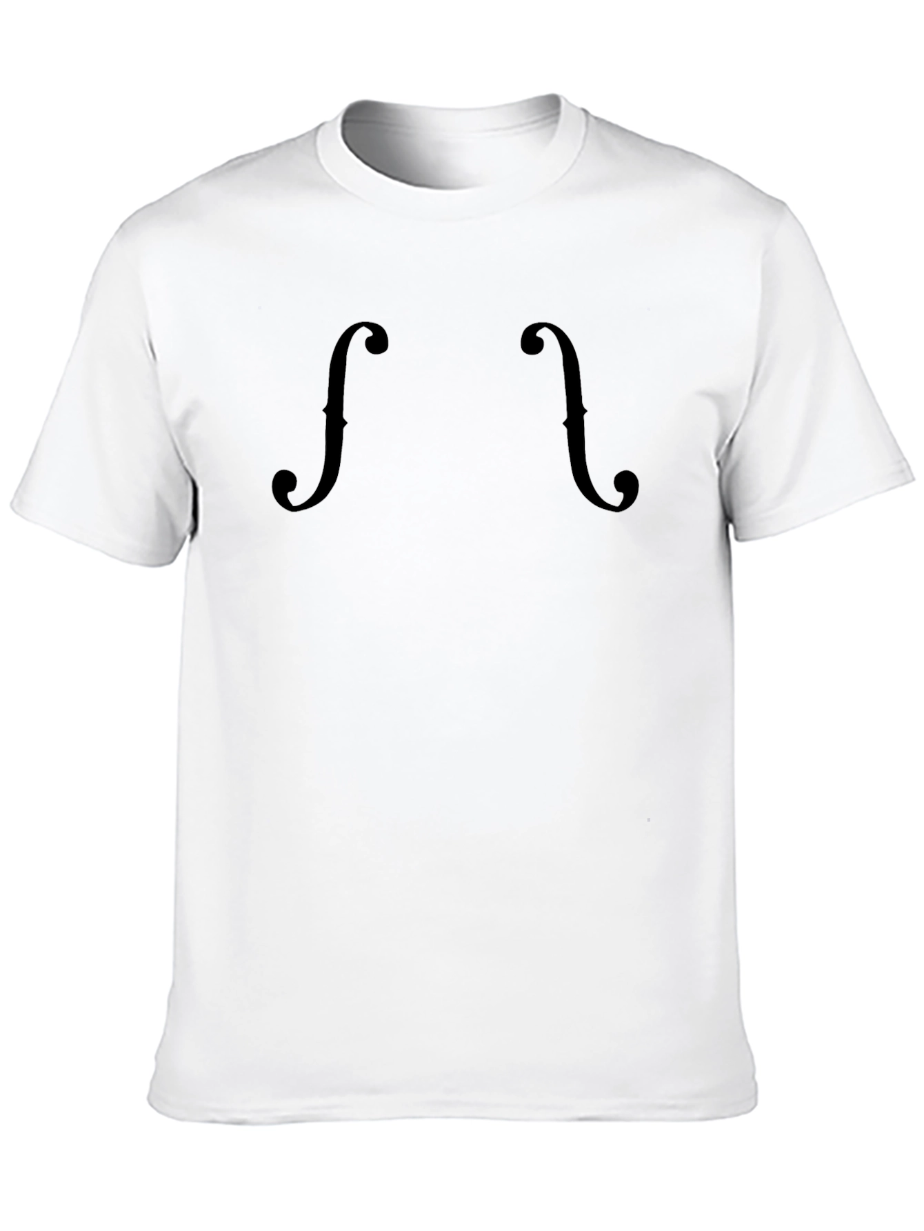 F-Holes Graphic Tee - Musicians Black T-Shirt