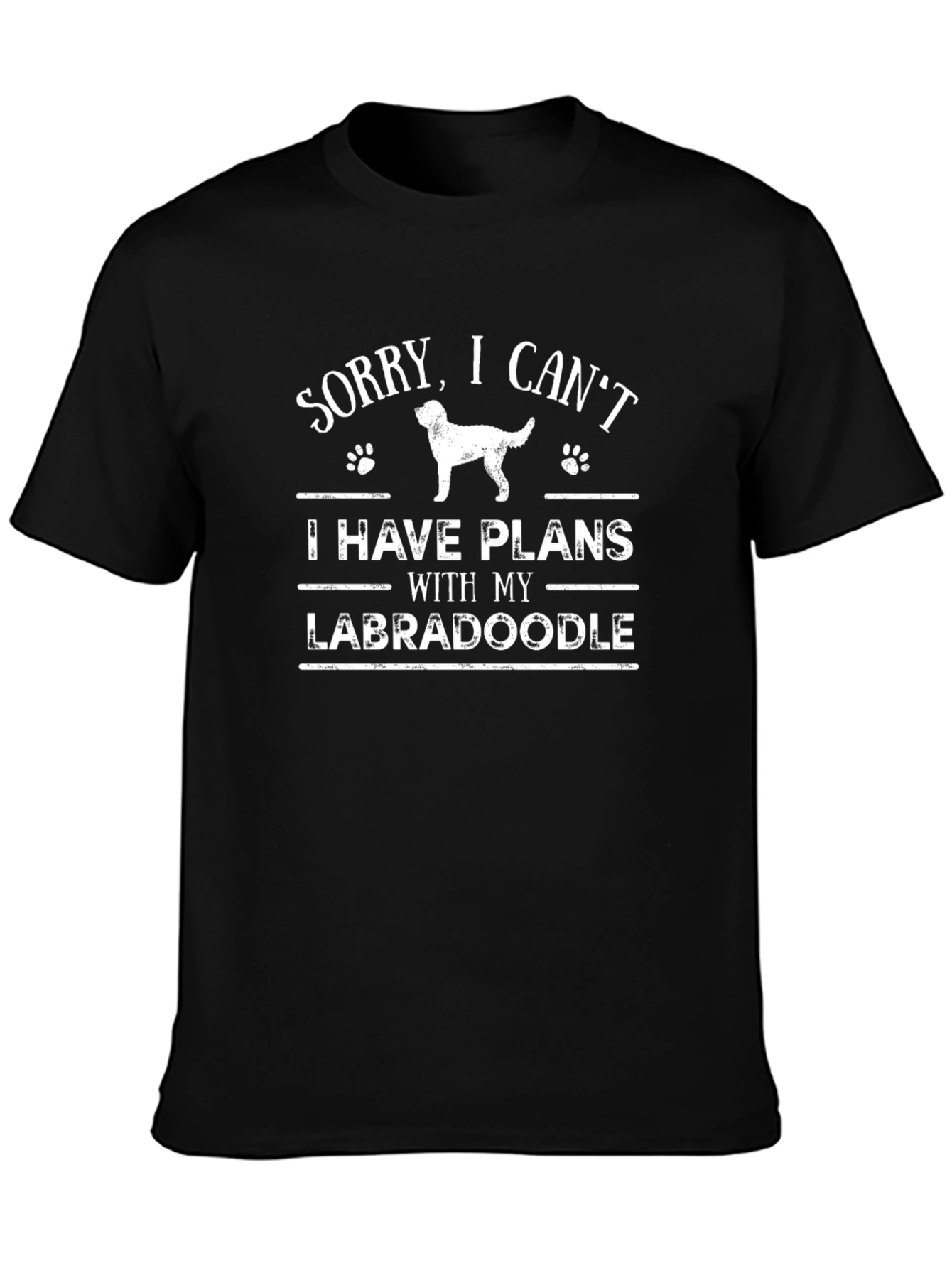 Labradoodle Plans Graphic T-Shirt