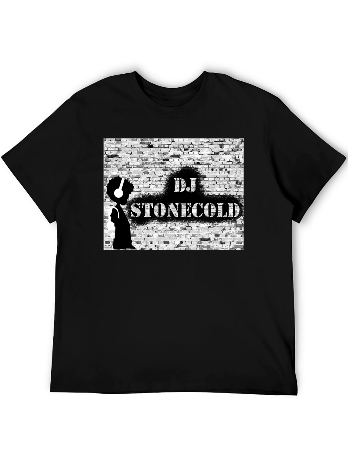DJ Stonecold Black T-Shirt