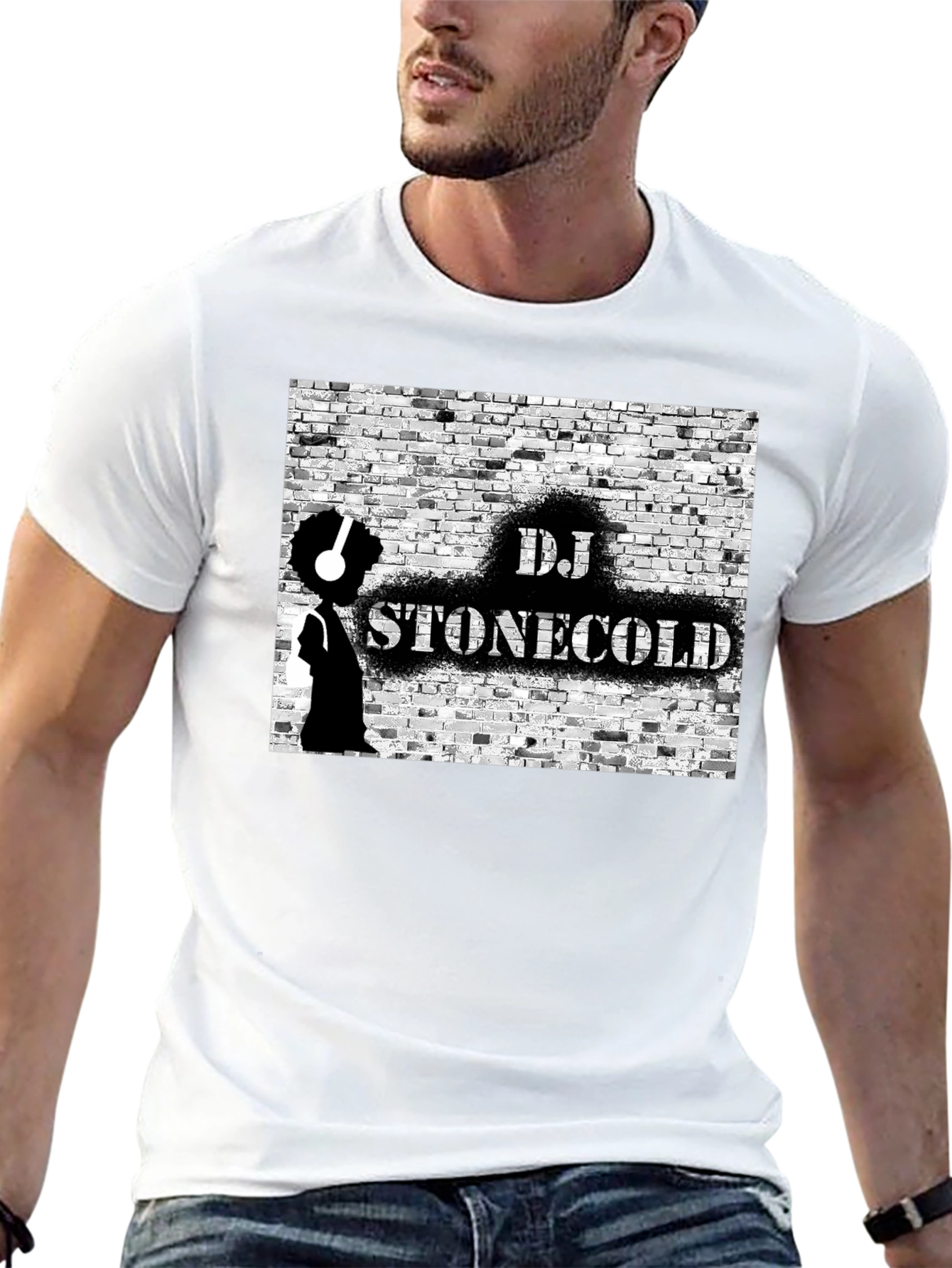 DJ Stonecold Black T-Shirt