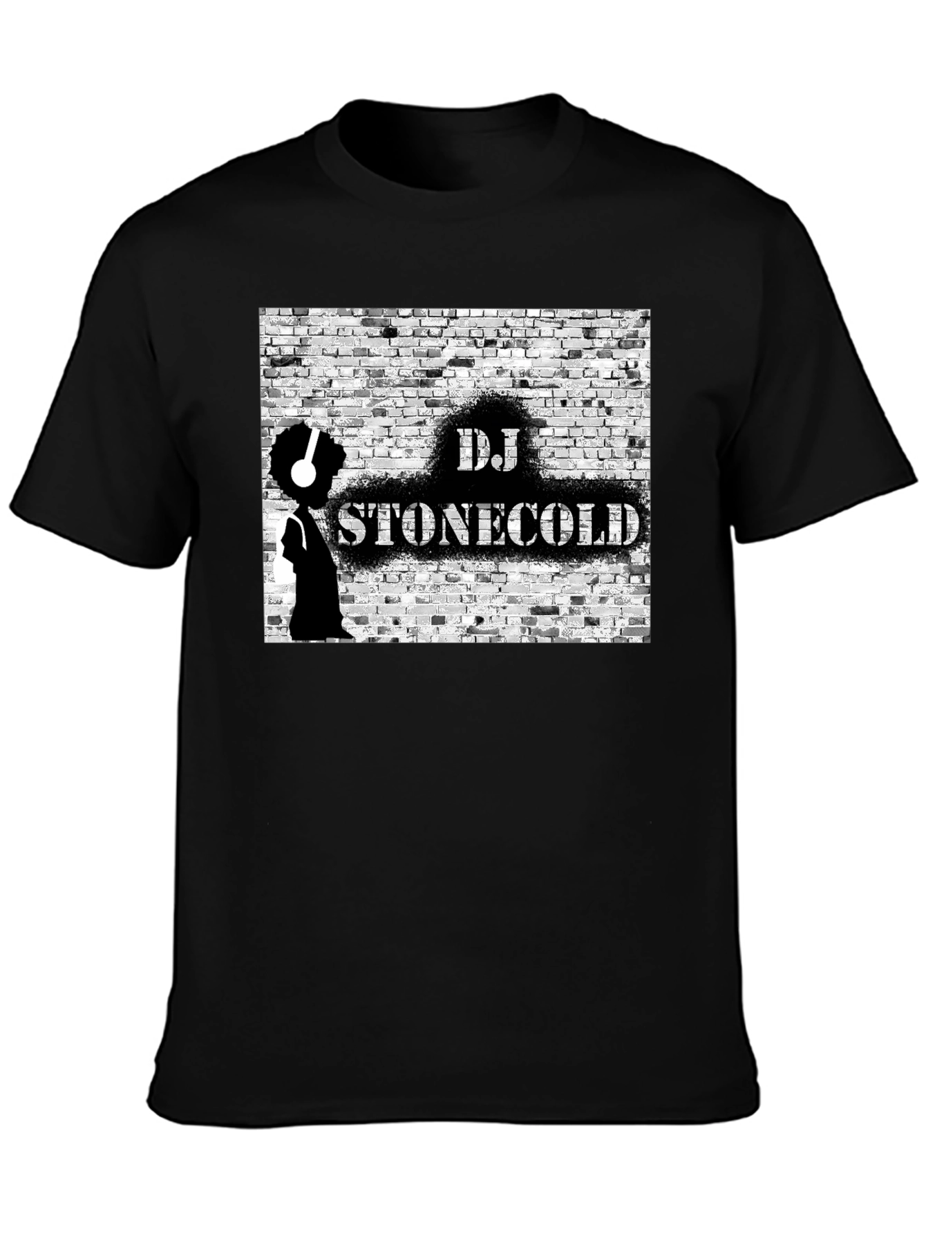 DJ Stonecold Black T-Shirt