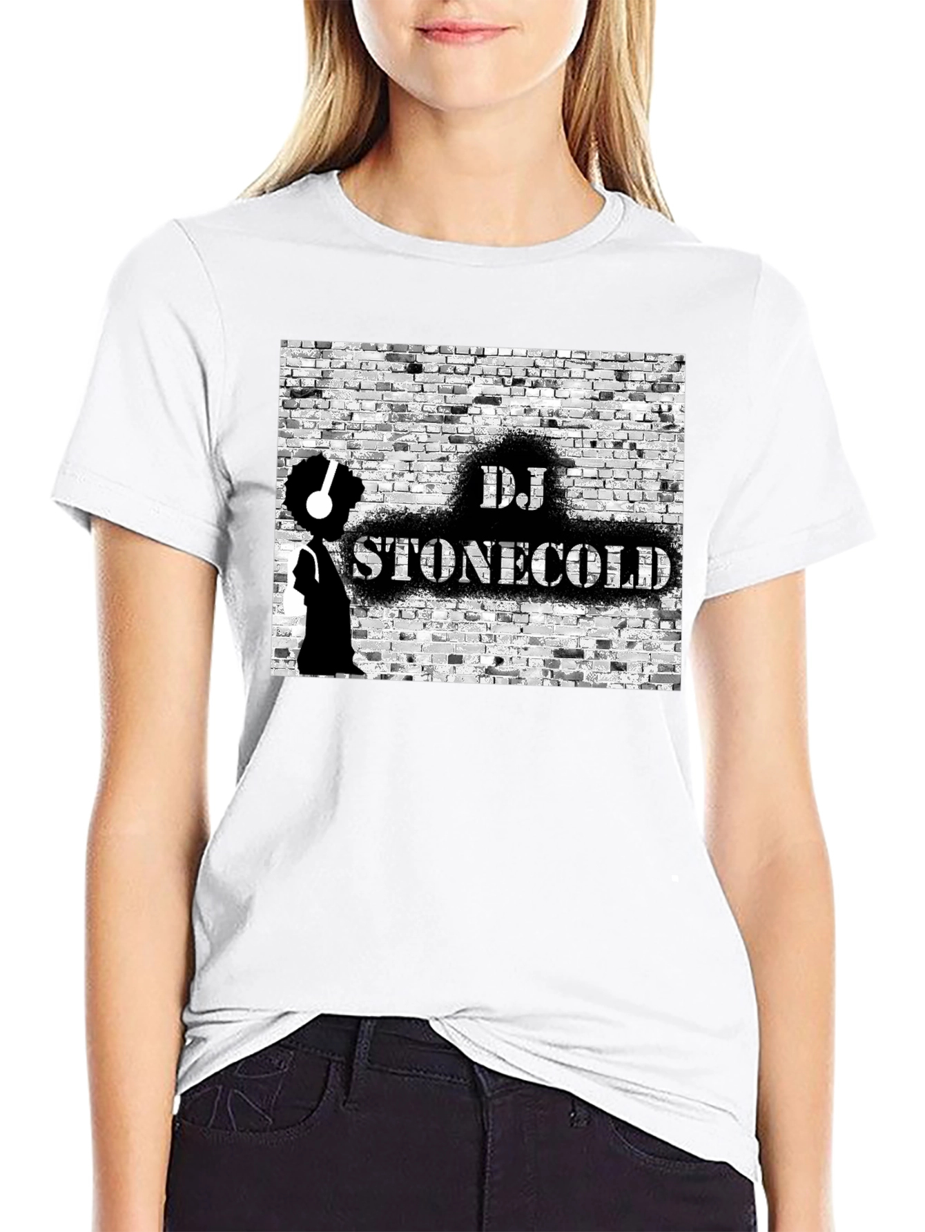 DJ Stonecold Black T-Shirt