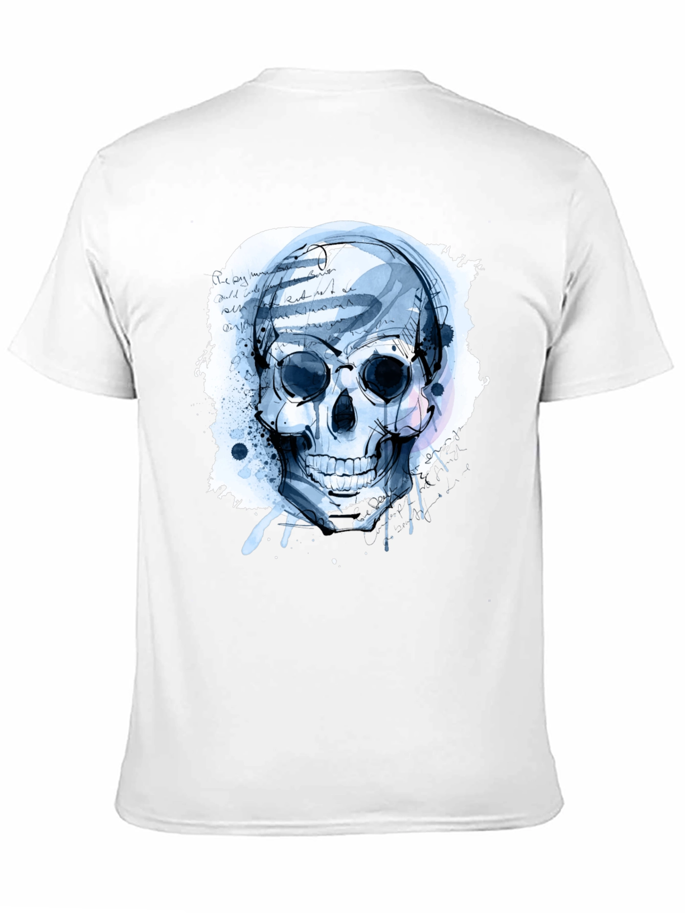 Skull Graphic Tee - Mens Black T-Shirt