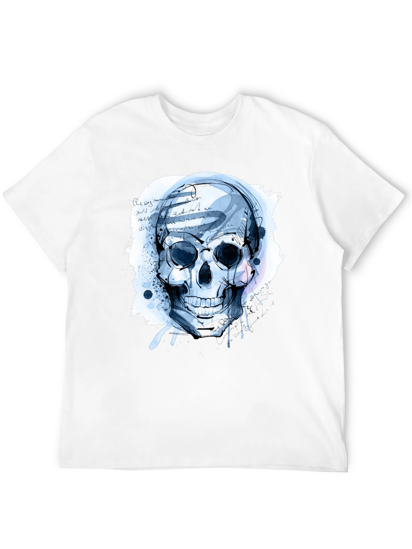 Skull Graphic Tee - Mens Black T-Shirt