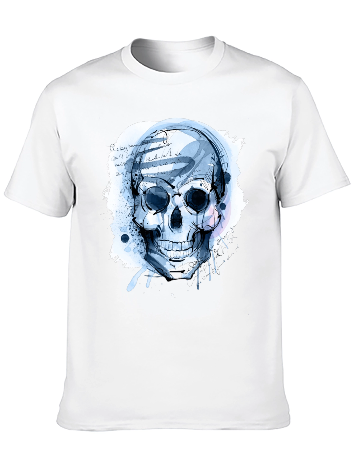 Skull Graphic Tee - Mens Black T-Shirt