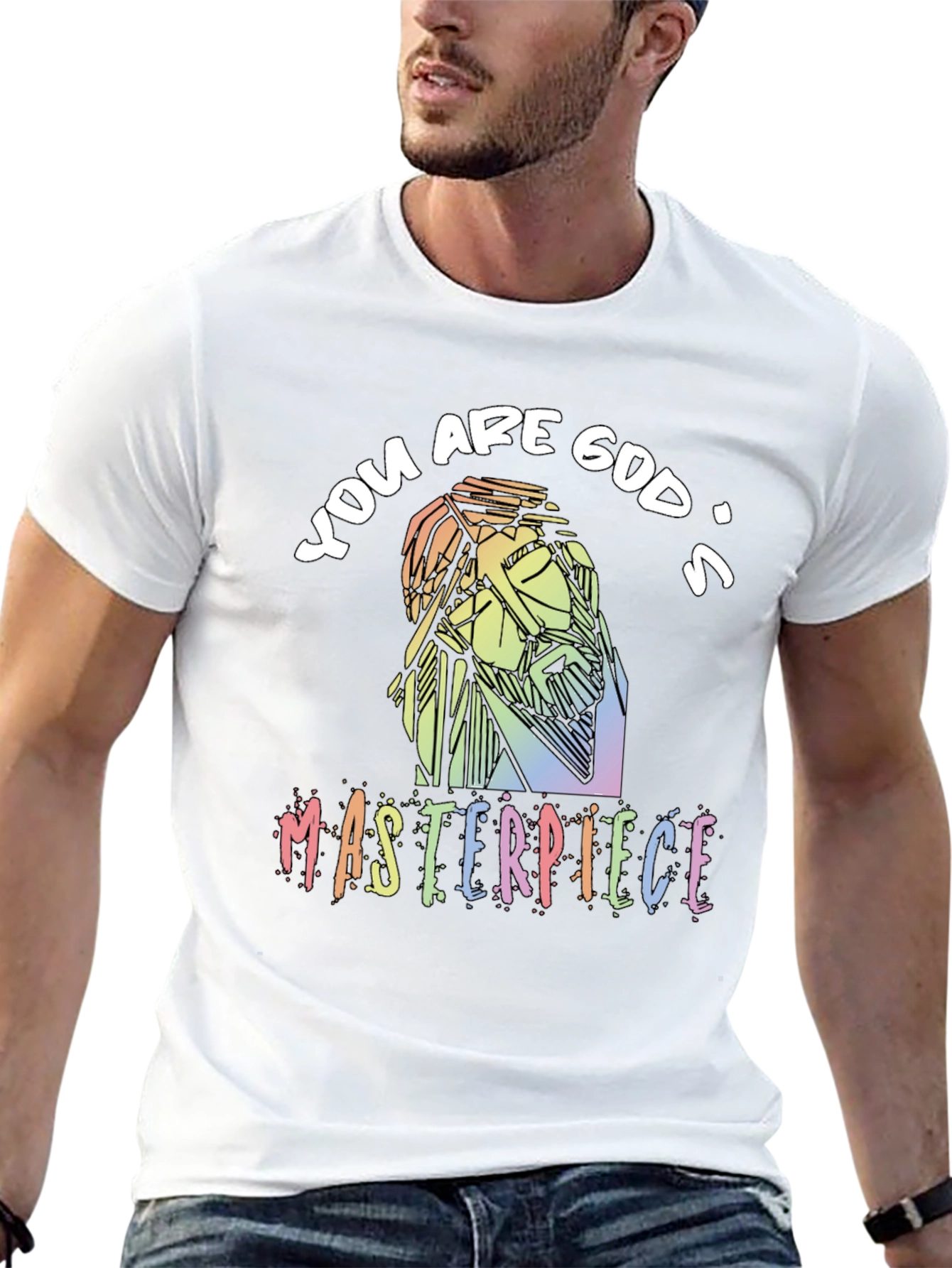 You Are Gods Masterpiece Graphic Tee