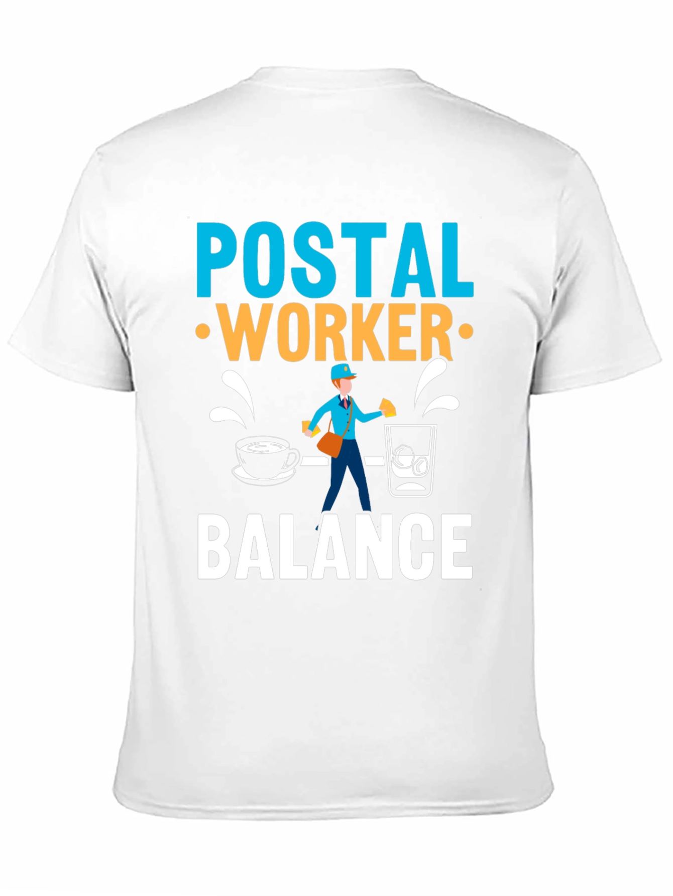 Postal Worker Balance Graphic Tee