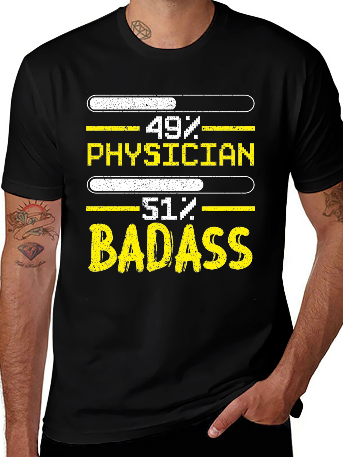 Physician Badass Graphic Tee