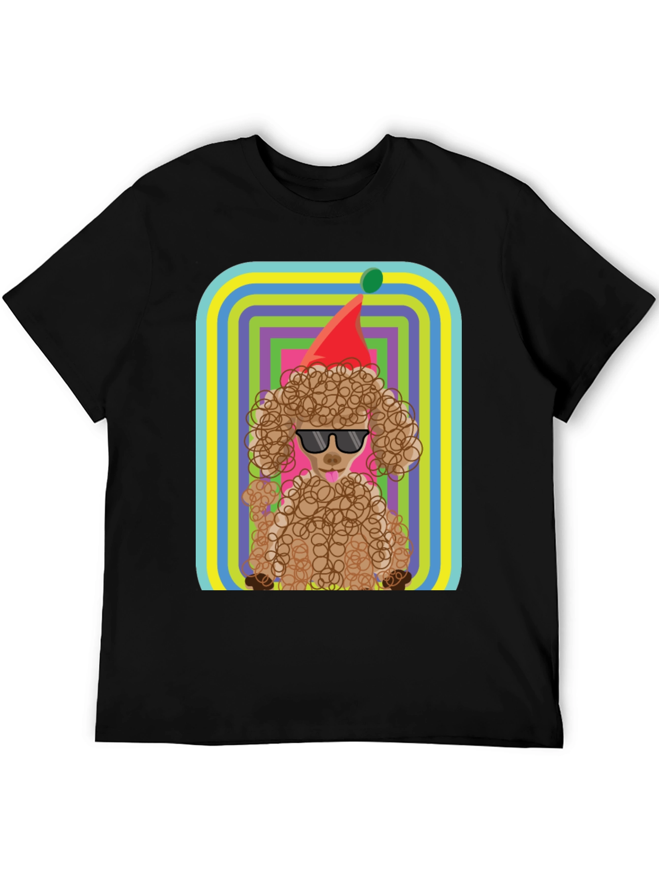 Cool Poodle T-Shirt - Birthday Party Dog Tee
