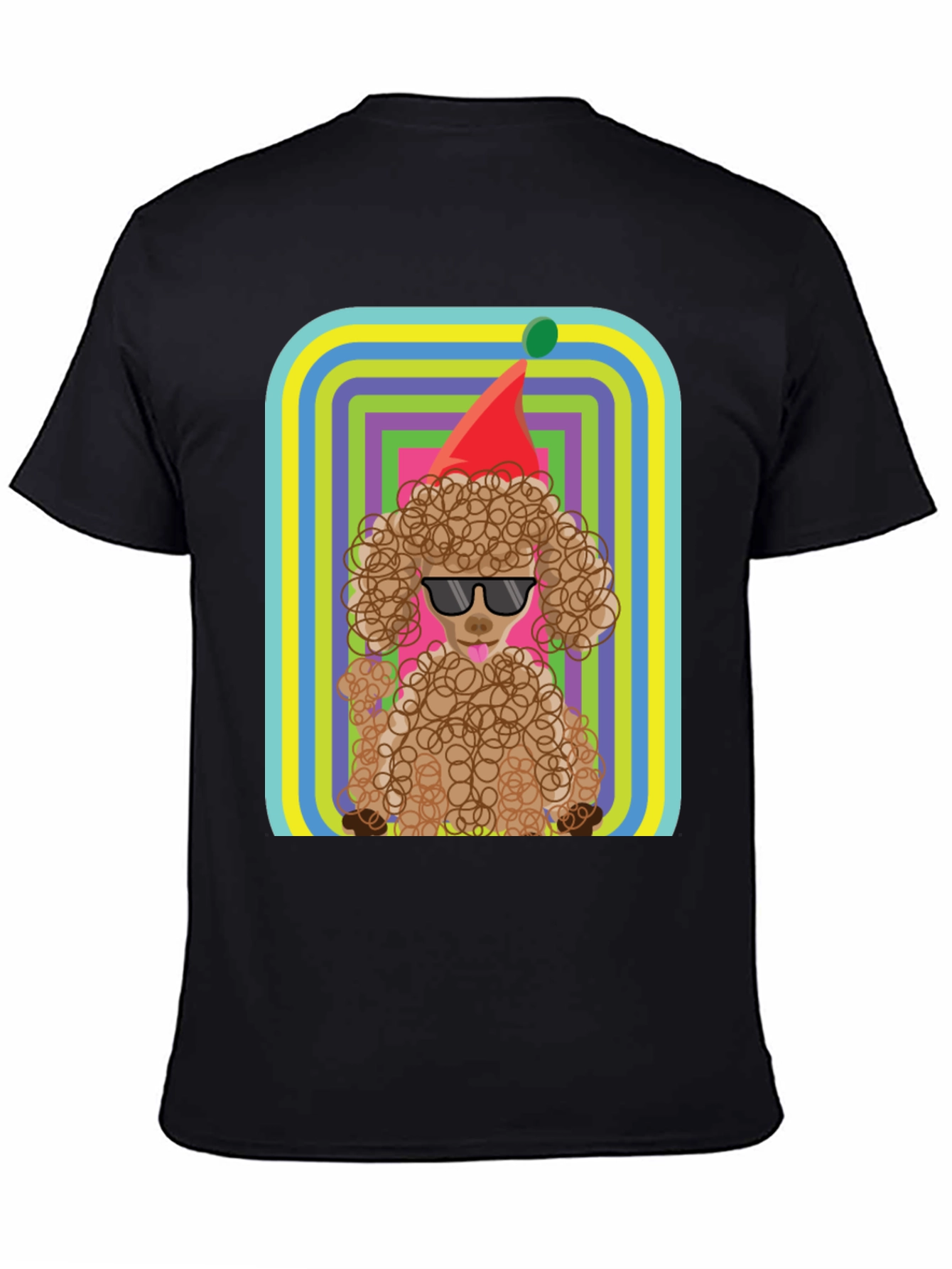 Cool Poodle T-Shirt - Birthday Party Dog Tee
