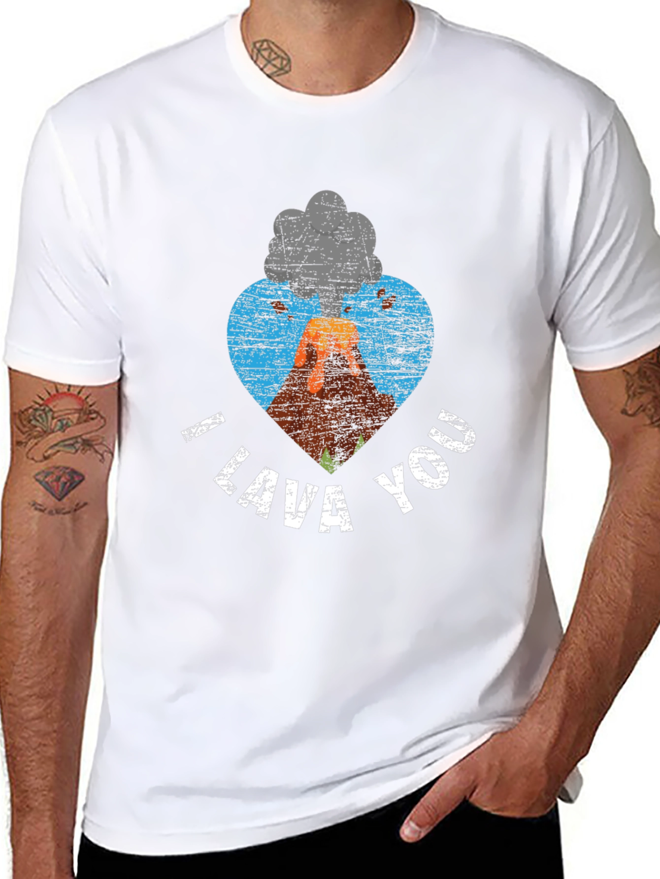 I Lava You Graphic Tee