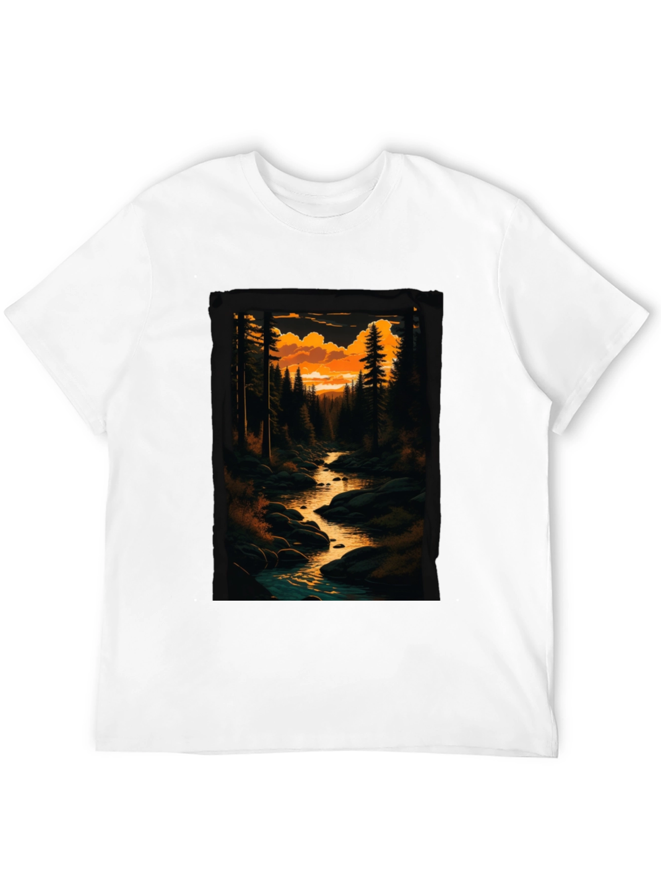 Forest Stream Graphic Tee