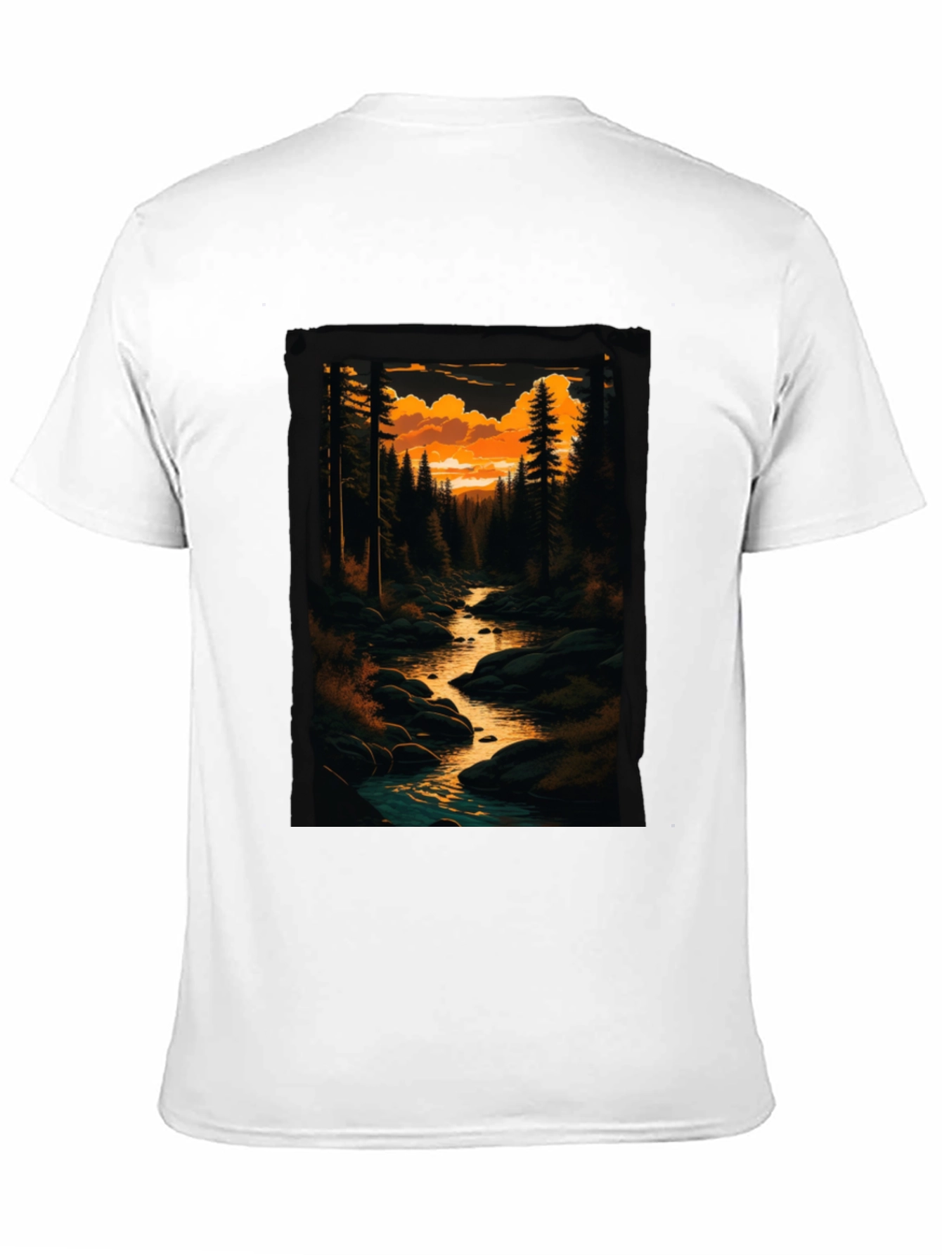 Forest Stream Graphic Tee