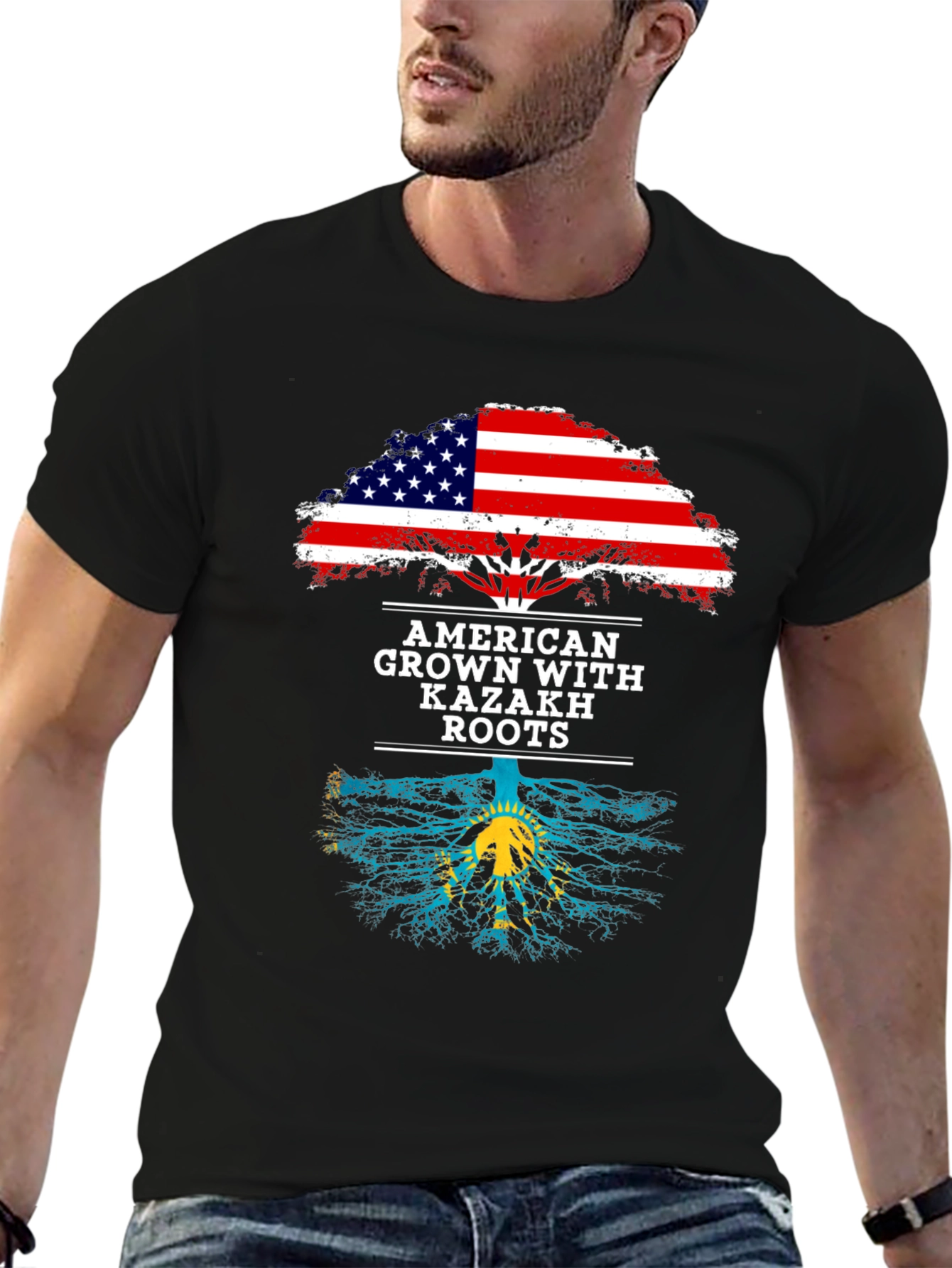 American Grown with Kazakh Roots T-Shirt