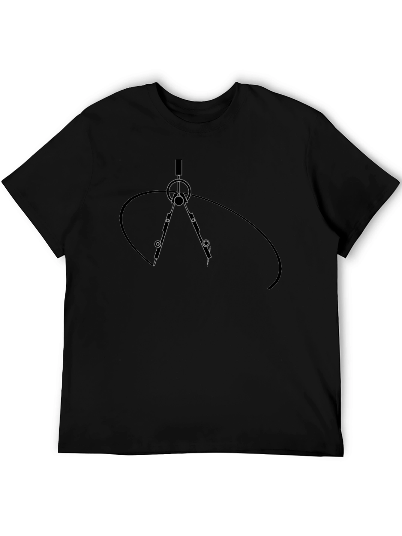 Architects Compass Graphic T-Shirt - Black