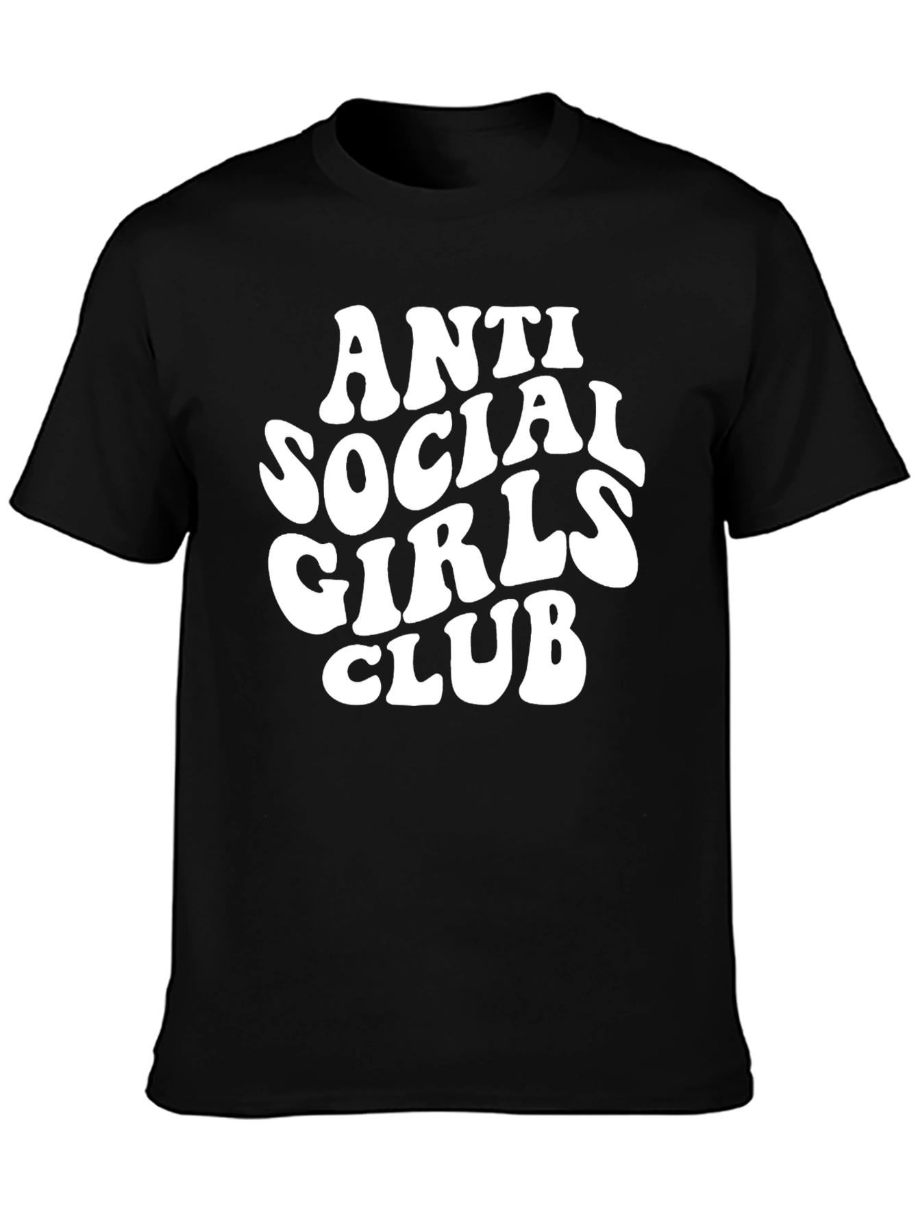 Anti Social Girls Club T-Shirt - Trendy Graphic Tee
