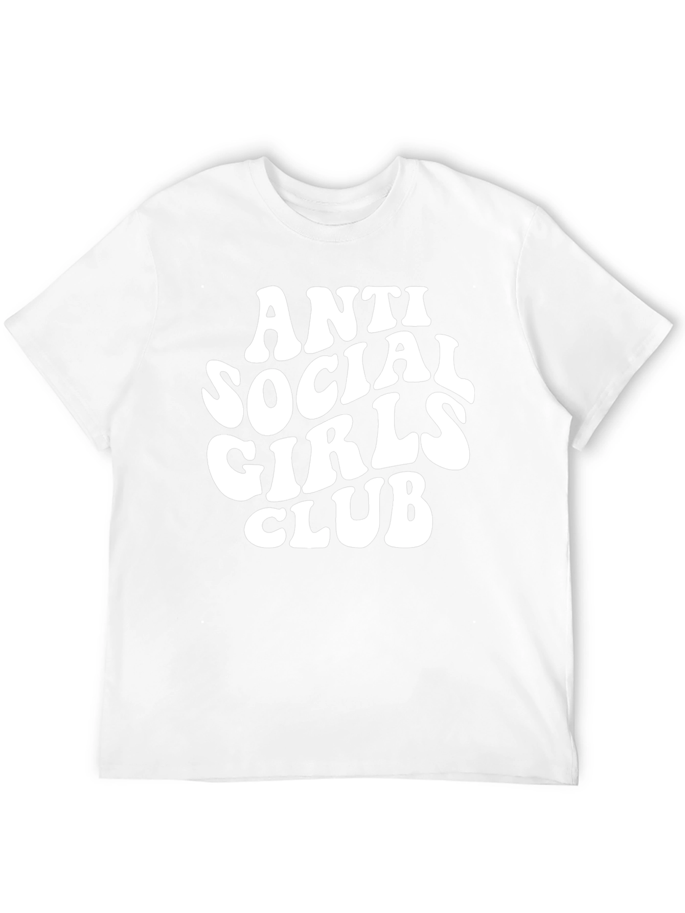 Anti Social Girls Club T-Shirt - Trendy Graphic Tee