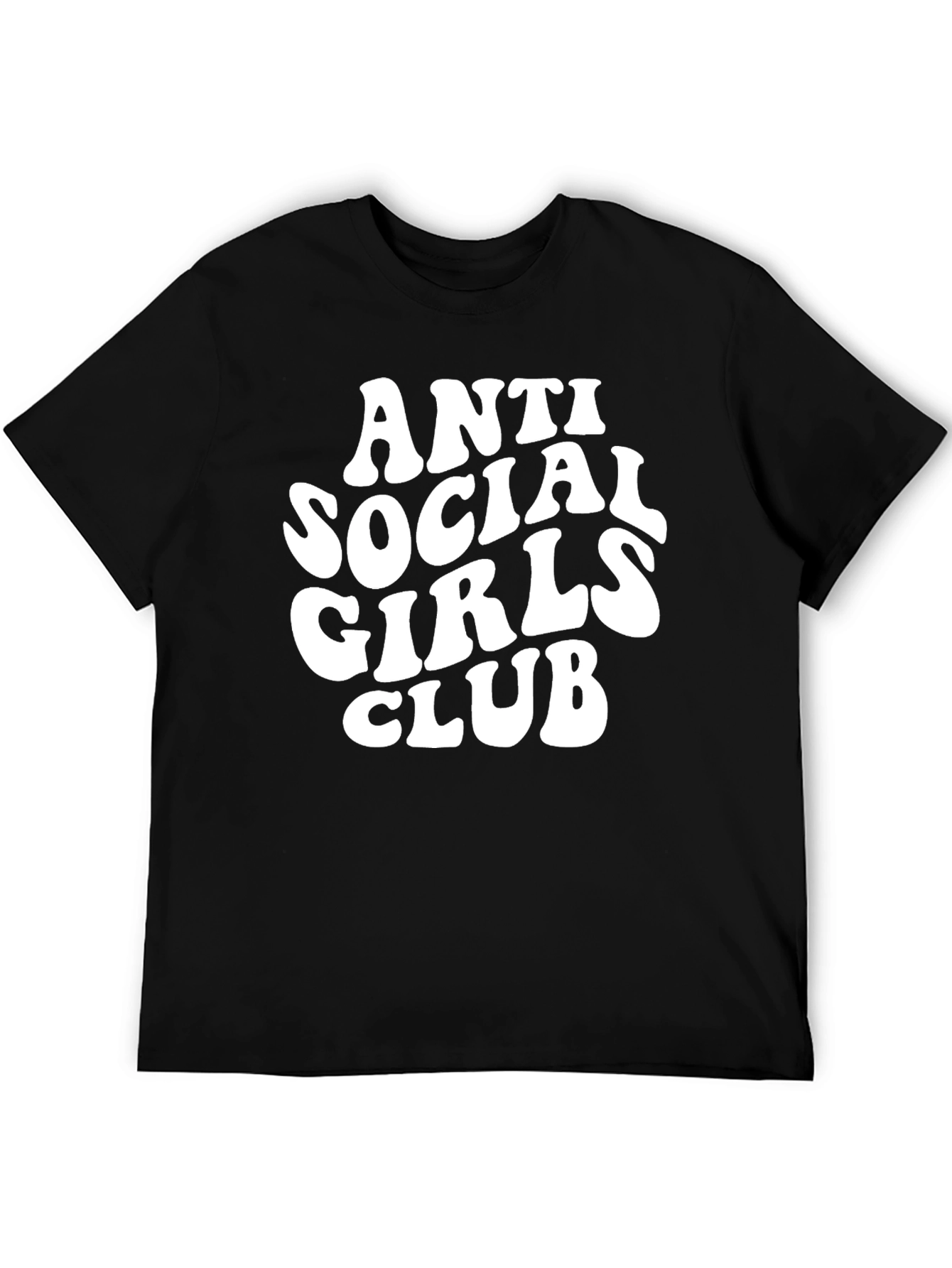 Anti Social Girls Club T-Shirt - Trendy Graphic Tee