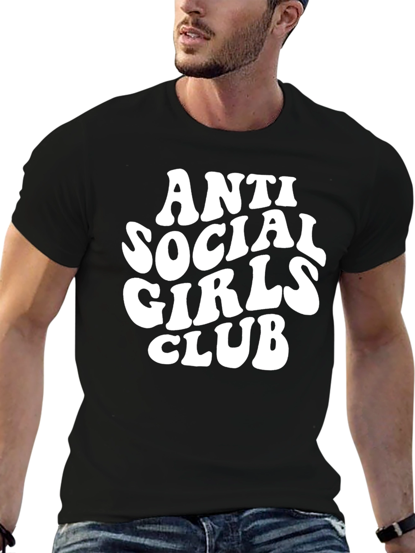 Anti Social Girls Club T-Shirt - Trendy Graphic Tee