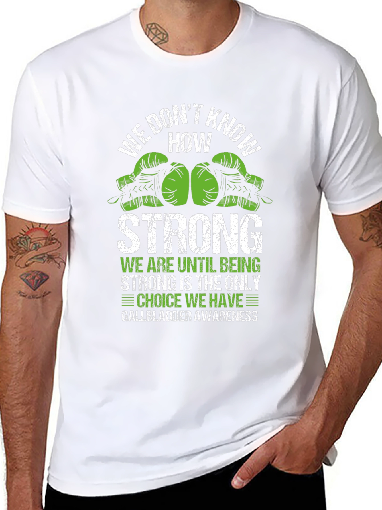 Gallbladder Awareness Strong T-Shirt