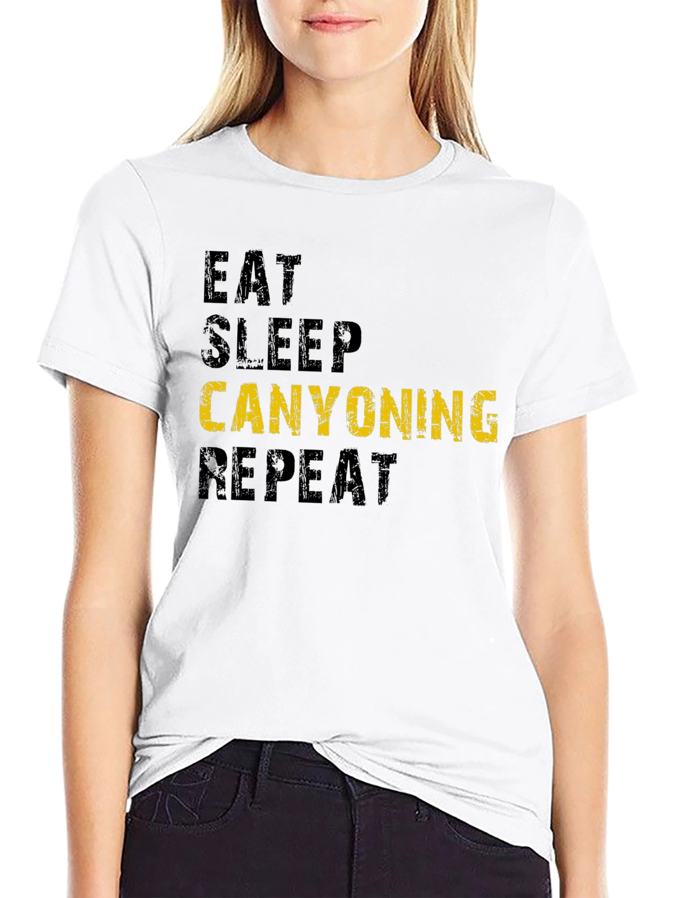 Eat Sleep Canyoning Repeat T-Shirt