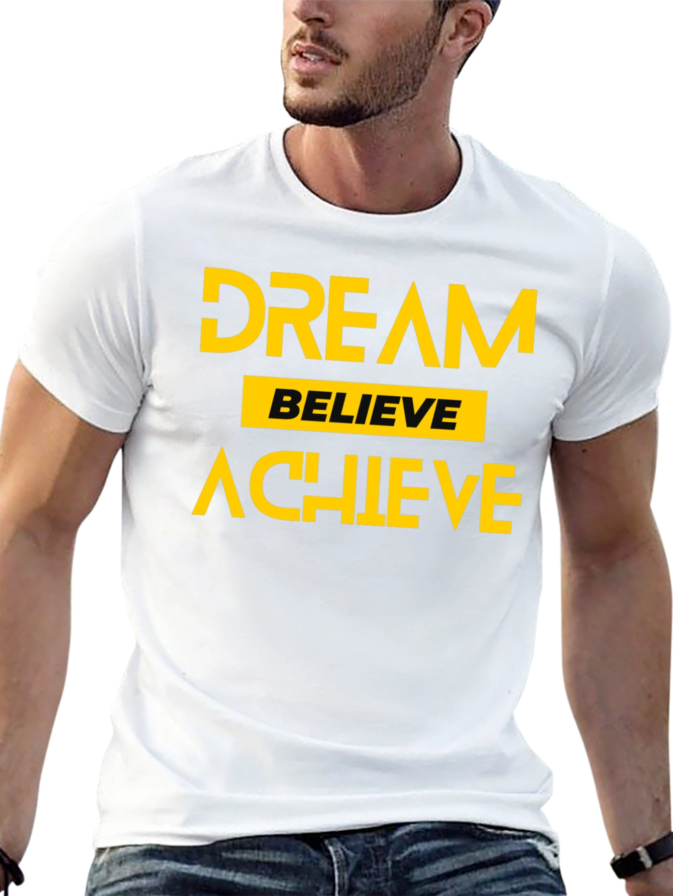 Dream Believe Achieve Graphic T-Shirt