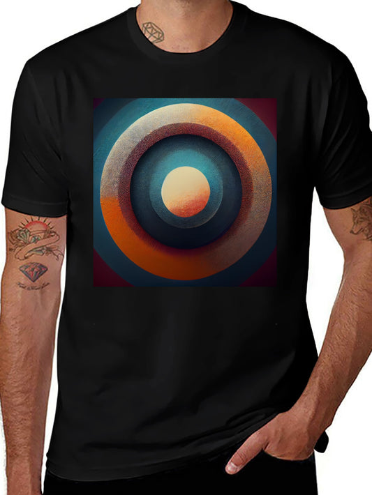 Abstract Target Graphic Tee