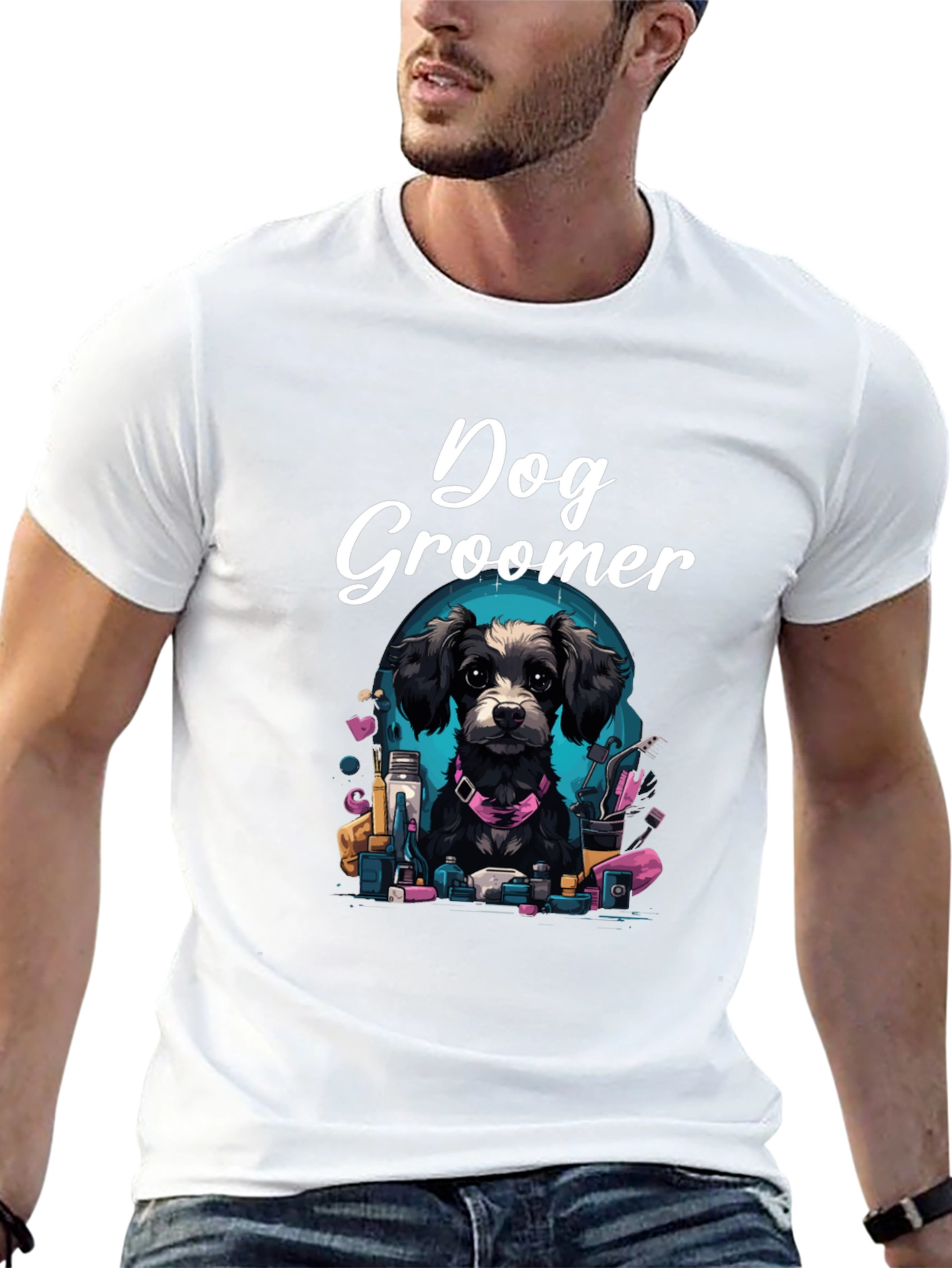 Dog Groomer Graphic Tee - Unisex