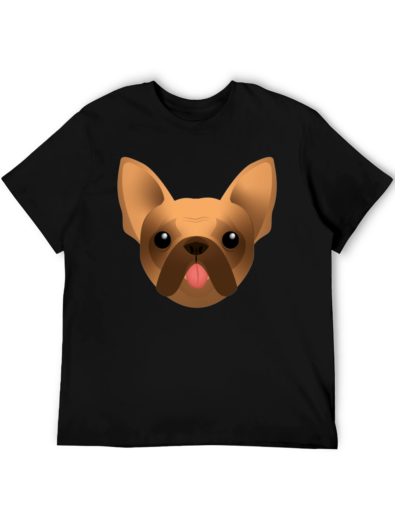 Dog Graphic Black T-Shirt