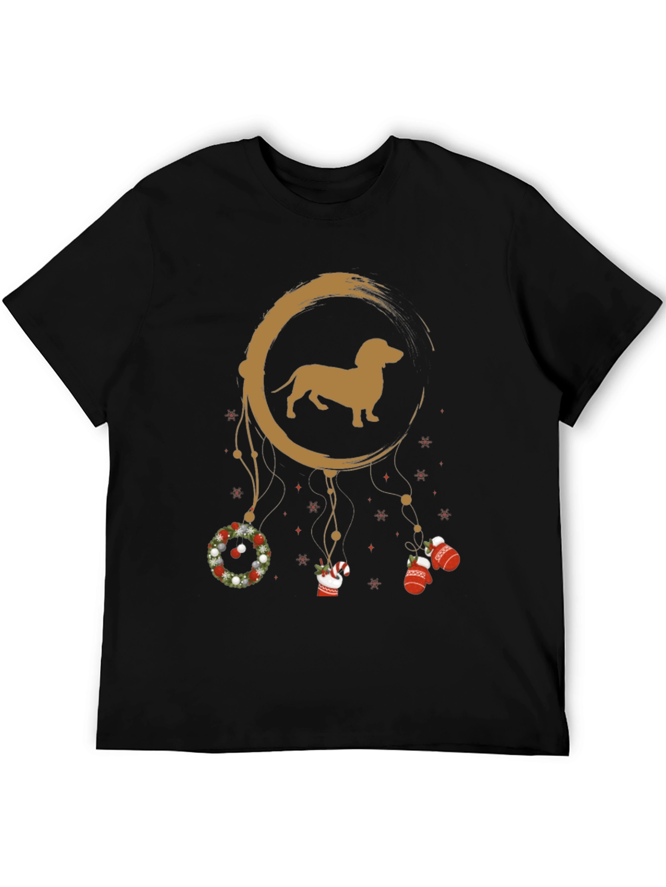 Dachshund Christmas Dreamcatcher T-Shirt